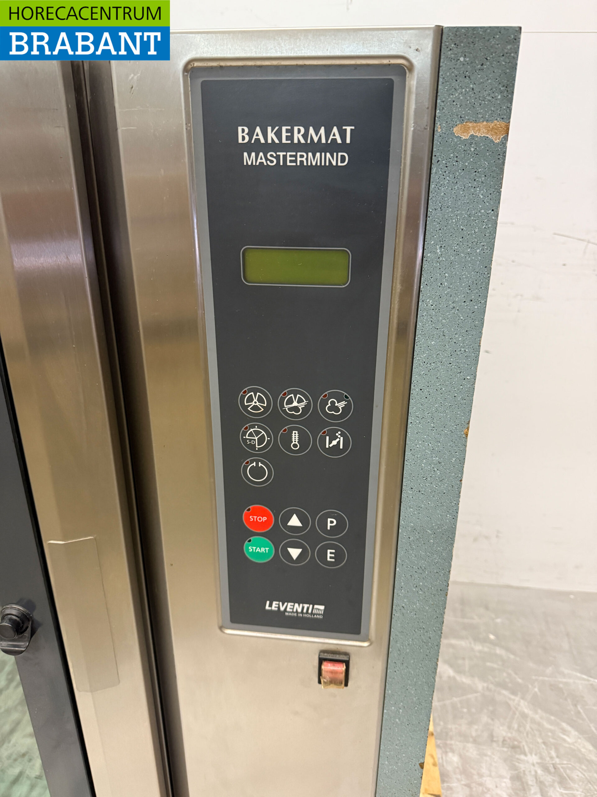 Acier inoxydable Leventi Bakermat Mastermind Four combiné 8 x 60/40 cm 400V Horeca – Image 4