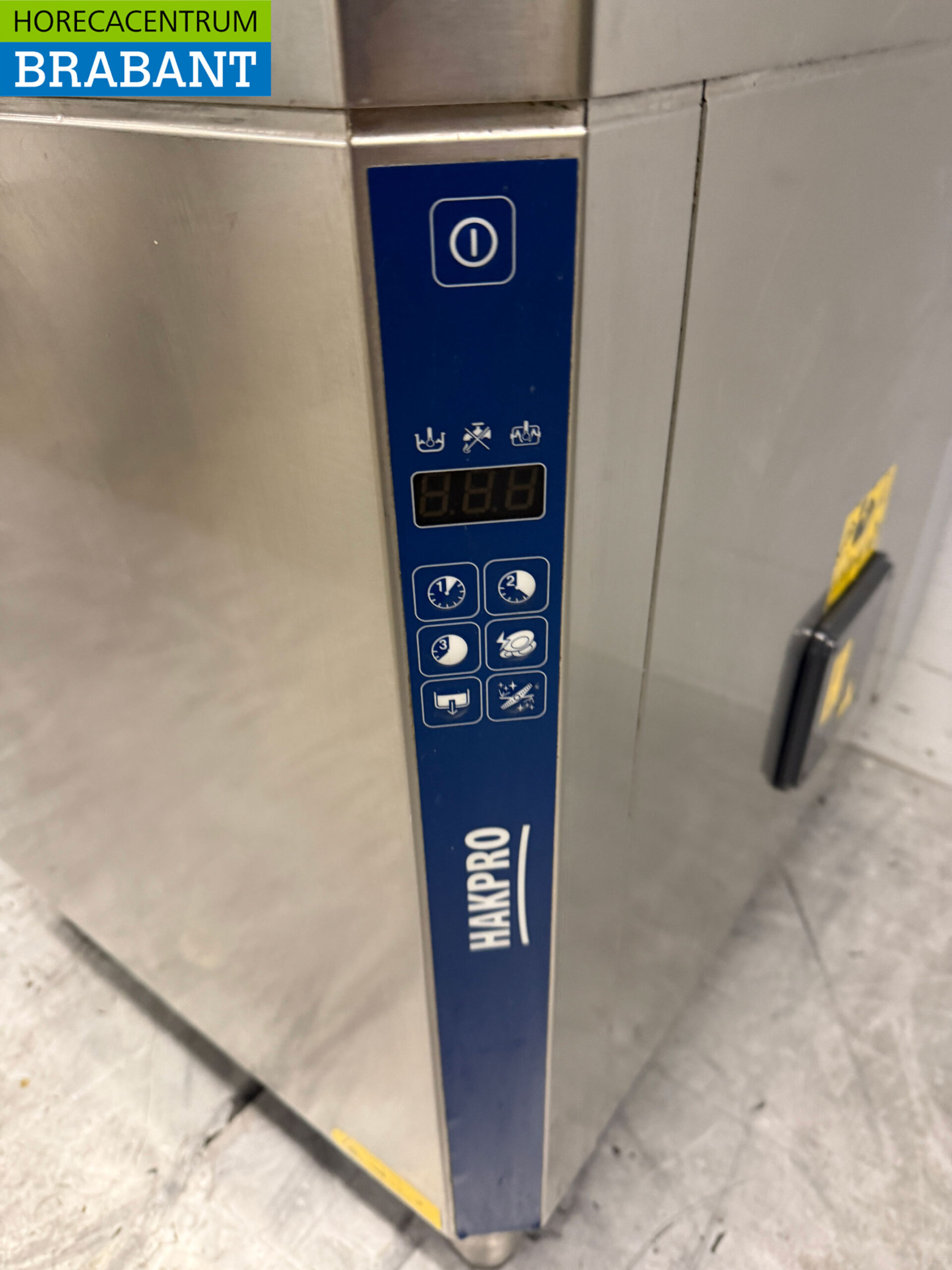 Lave-vaisselle à passage Zanussi en acier inoxydable 400V Horeca – Image 4