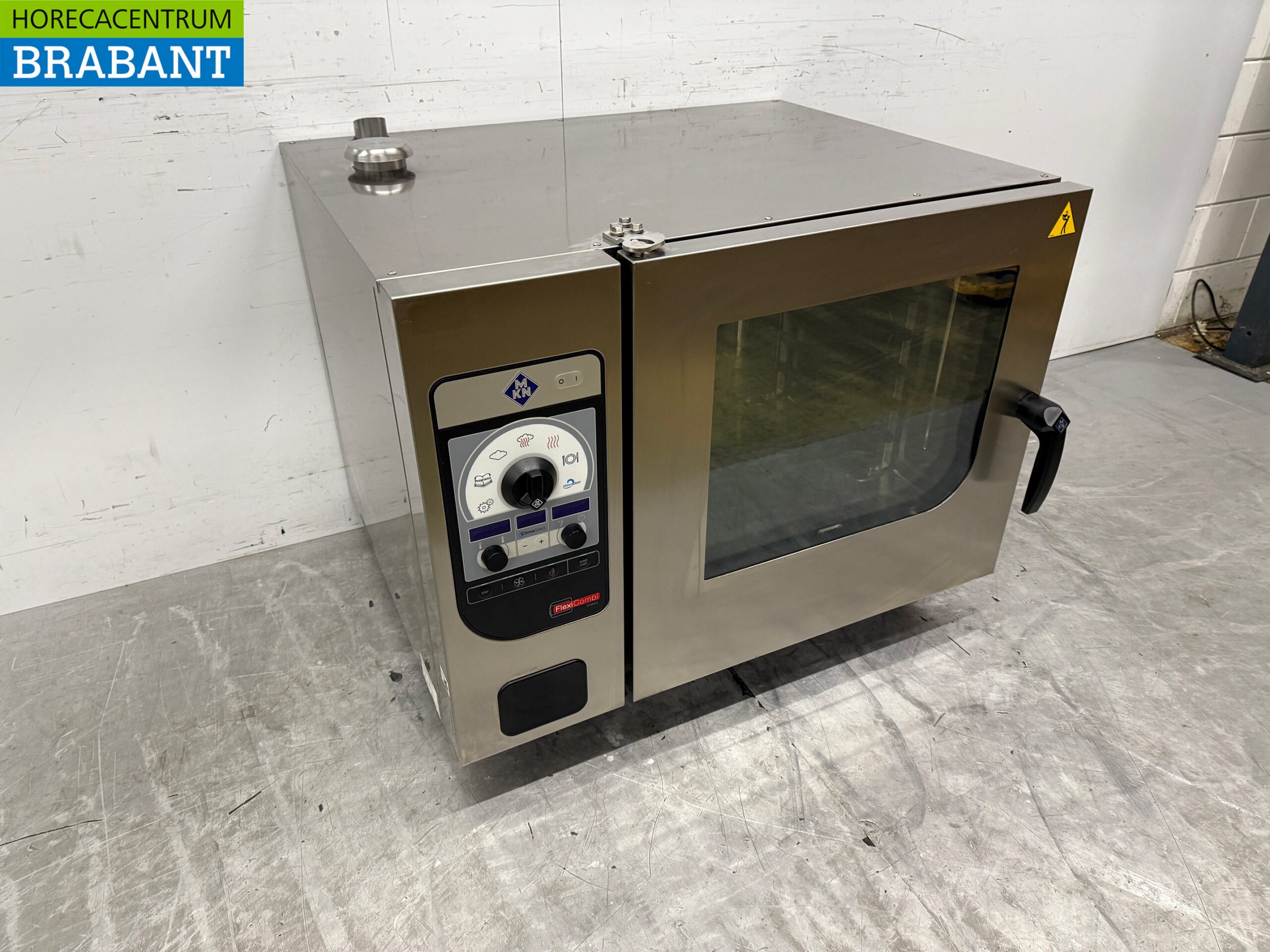 Acier inoxydable MKN FlexiRack Combisteamer 6 x 1/1 GN 400V Horeca – Image 2