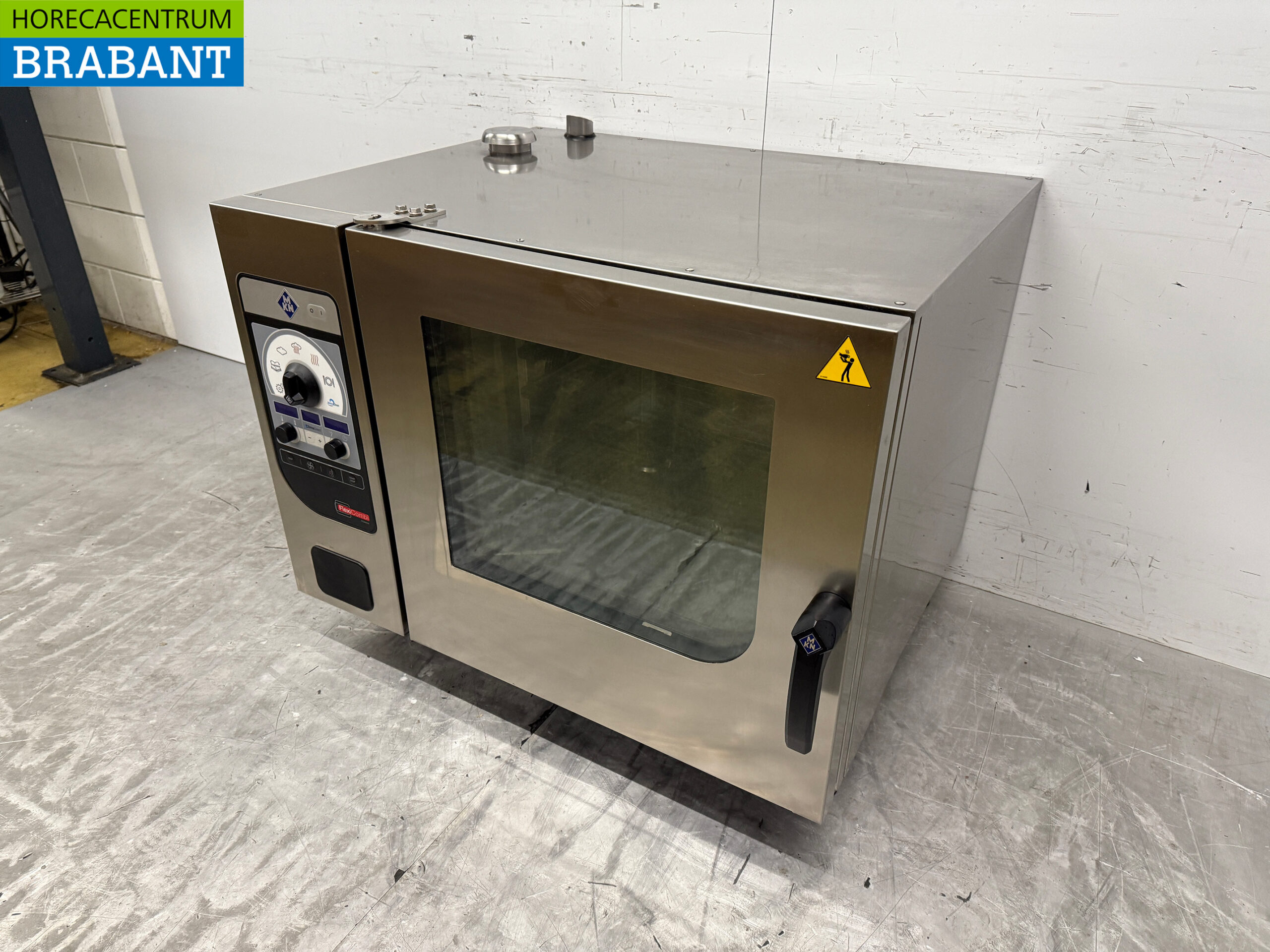 Acier inoxydable MKN FlexiRack Combisteamer 6 x 1/1 GN 400V Horeca – Image 3