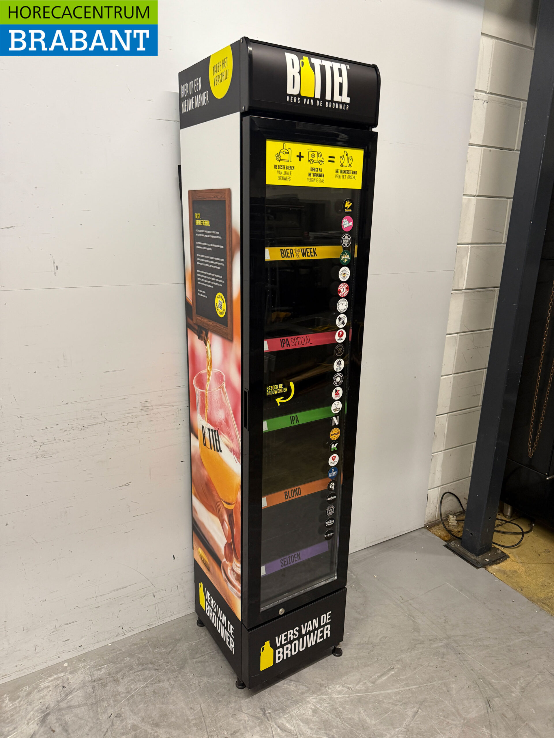 Gastro-Cool Réfrigérateur à porte vitrée Réfrigérateur à boissons 155 litres 230V Horeca – Image 2