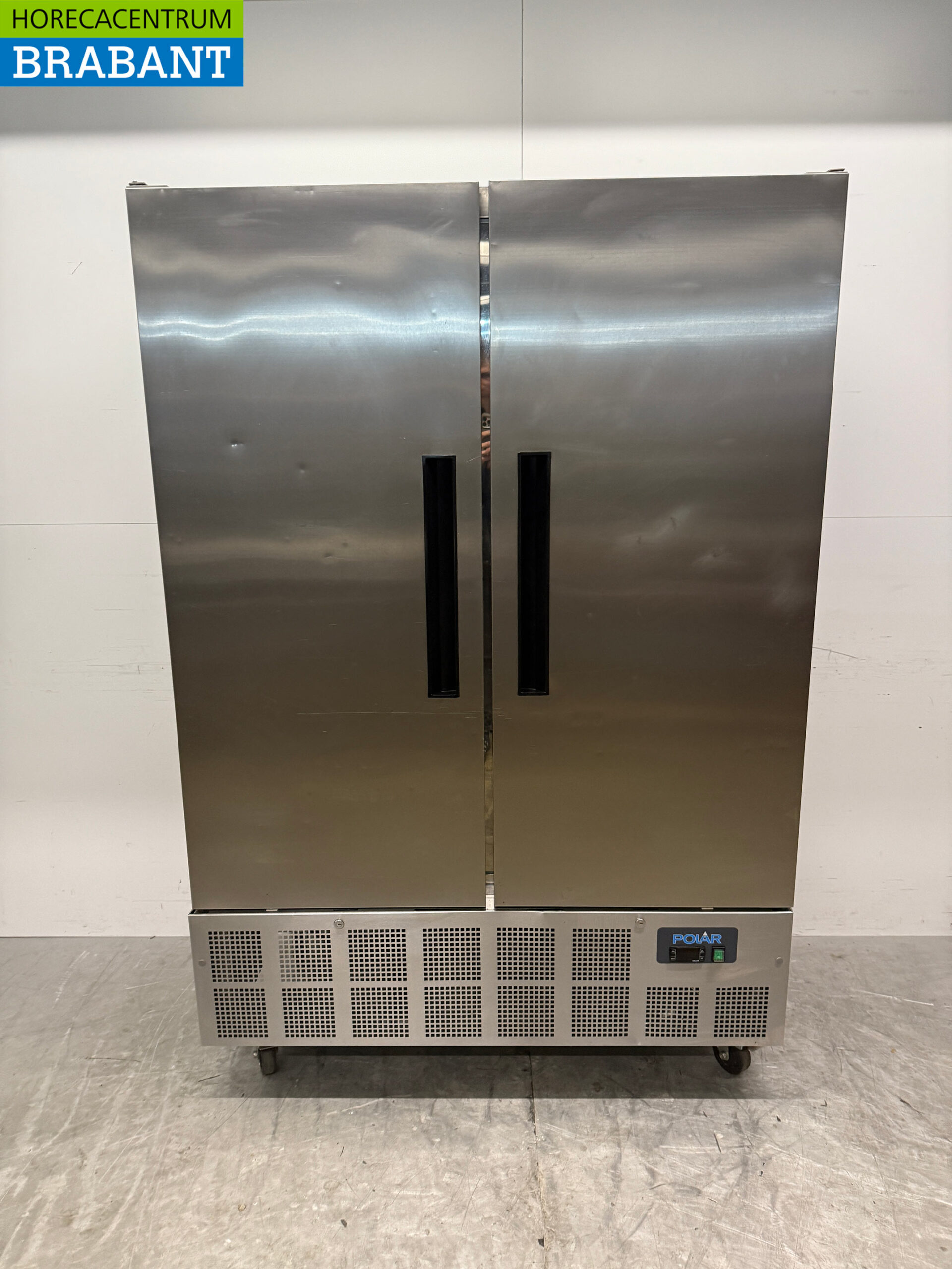Réfrigérateur mobile Polar à double porte en acier inoxydable 960 litres 230V Horeca