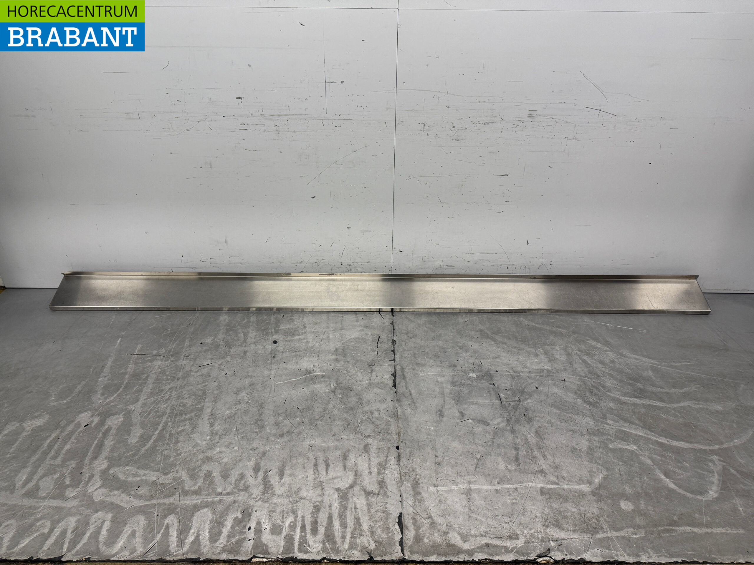 Etagère murale en acier inoxydable 320 x 20 cm Horeca