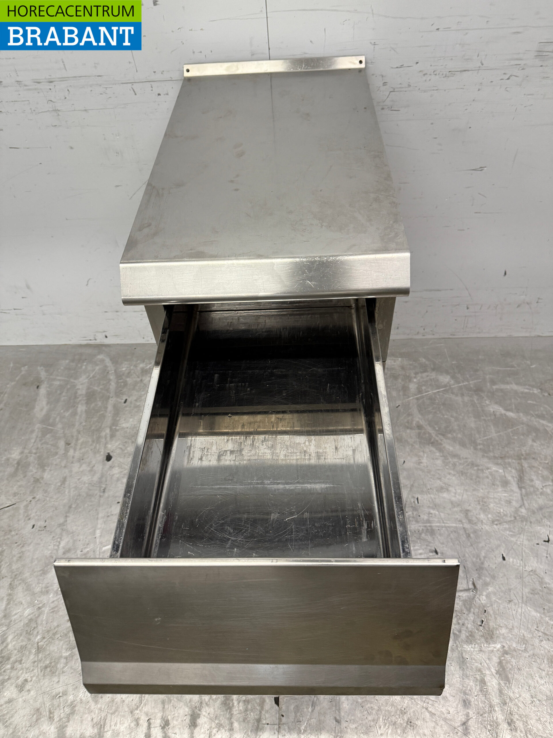 Meuble de travail en acier inoxydable Meuble neutre 40 cm Horeca – Image 5