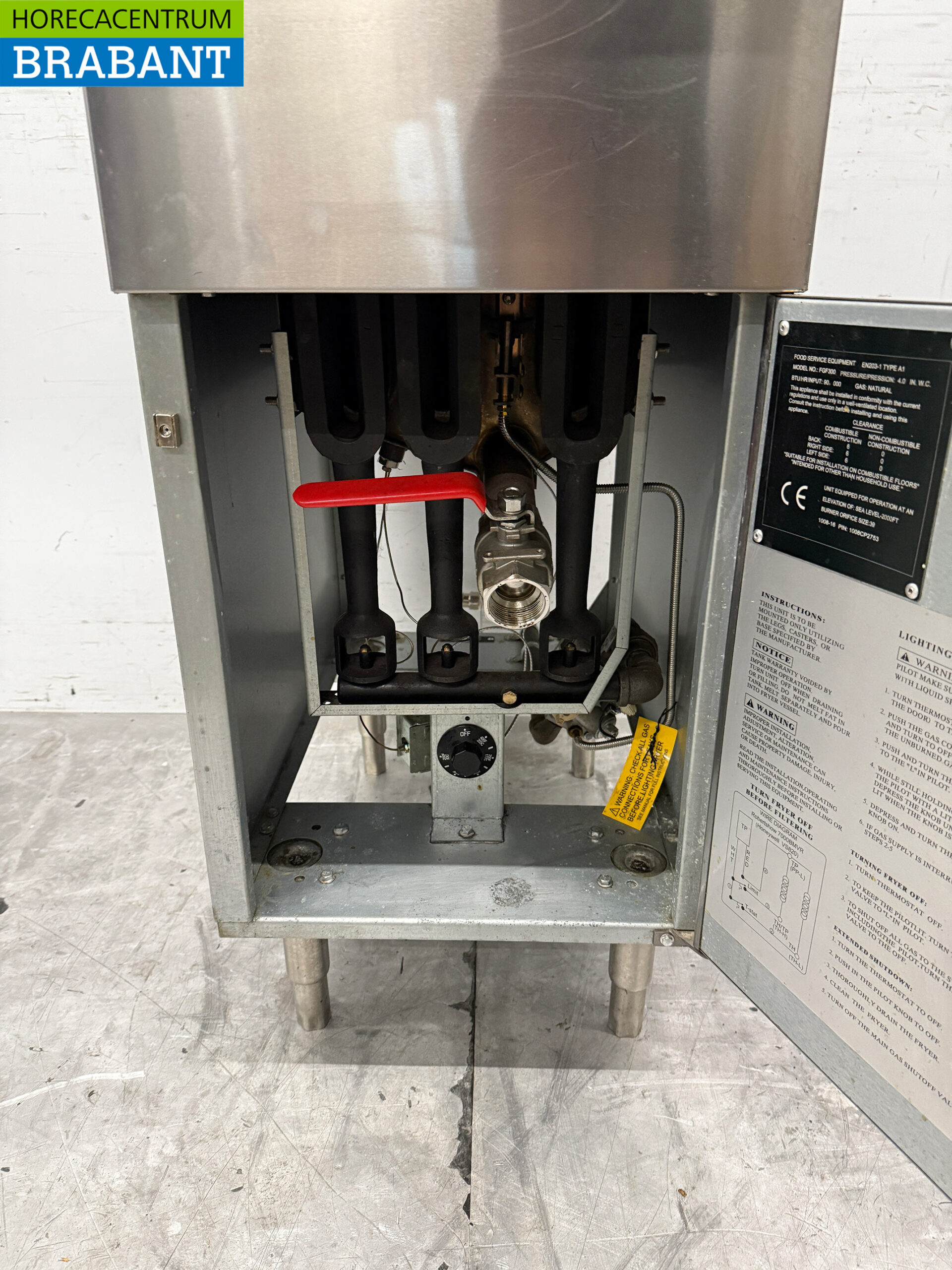 Équipement de restauration en acier inoxydable FGF300 Friteuse 20 litres GAS Catering – Image 5