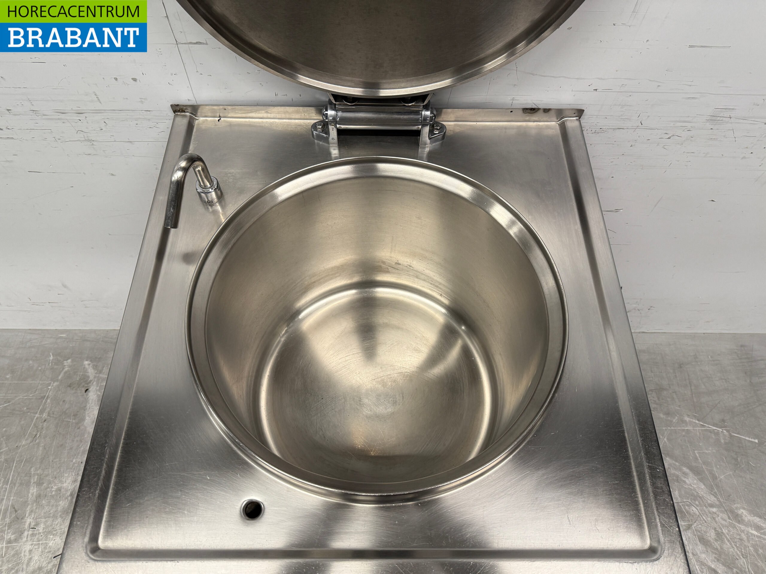 Bouilloire Kupperbusch en acier inoxydable 60 litres 400V Horeca – Image 4