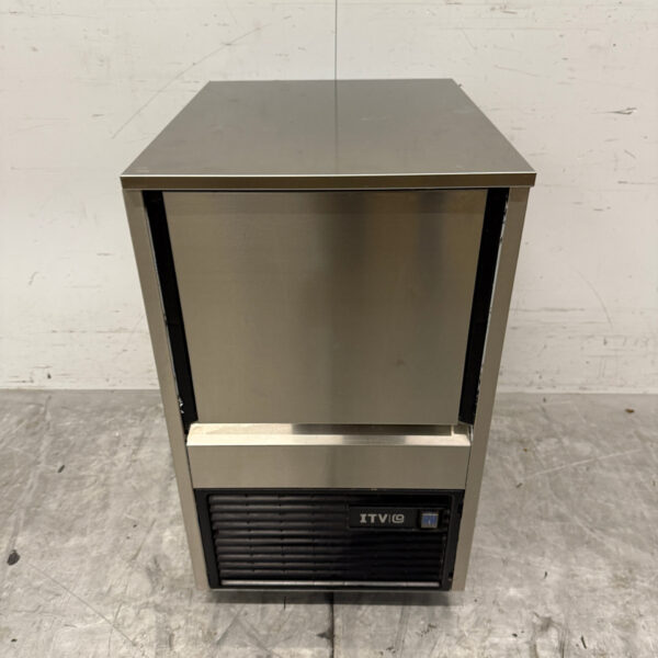 Machine à glaçons ITV en acier inoxydable 25 kg/24h bunker 6 kilos 230V Horeca