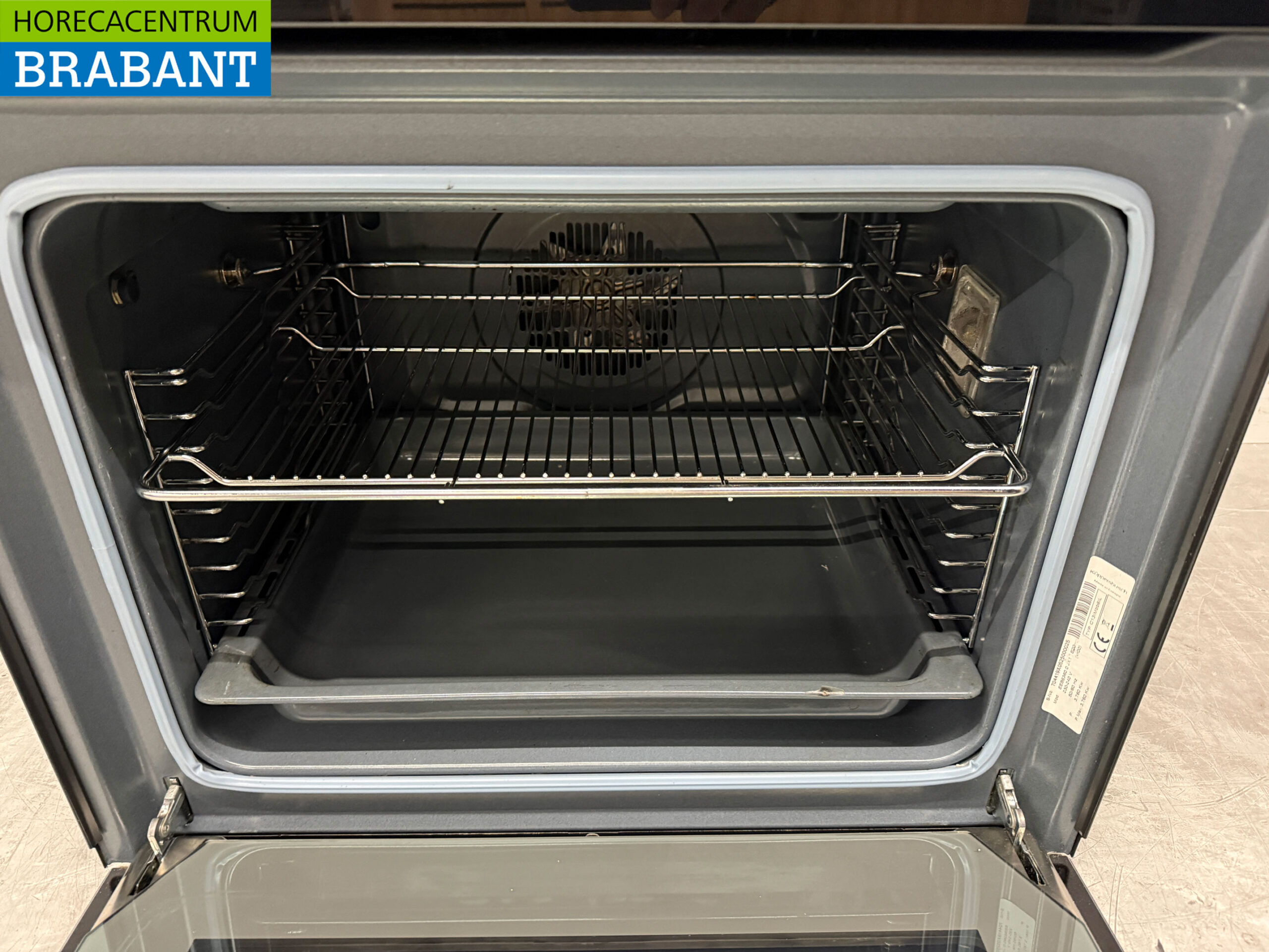 Four à air chaud Kuppersbusch en acier inoxydable Four à convection encastrable 230V Horeca – Image 5