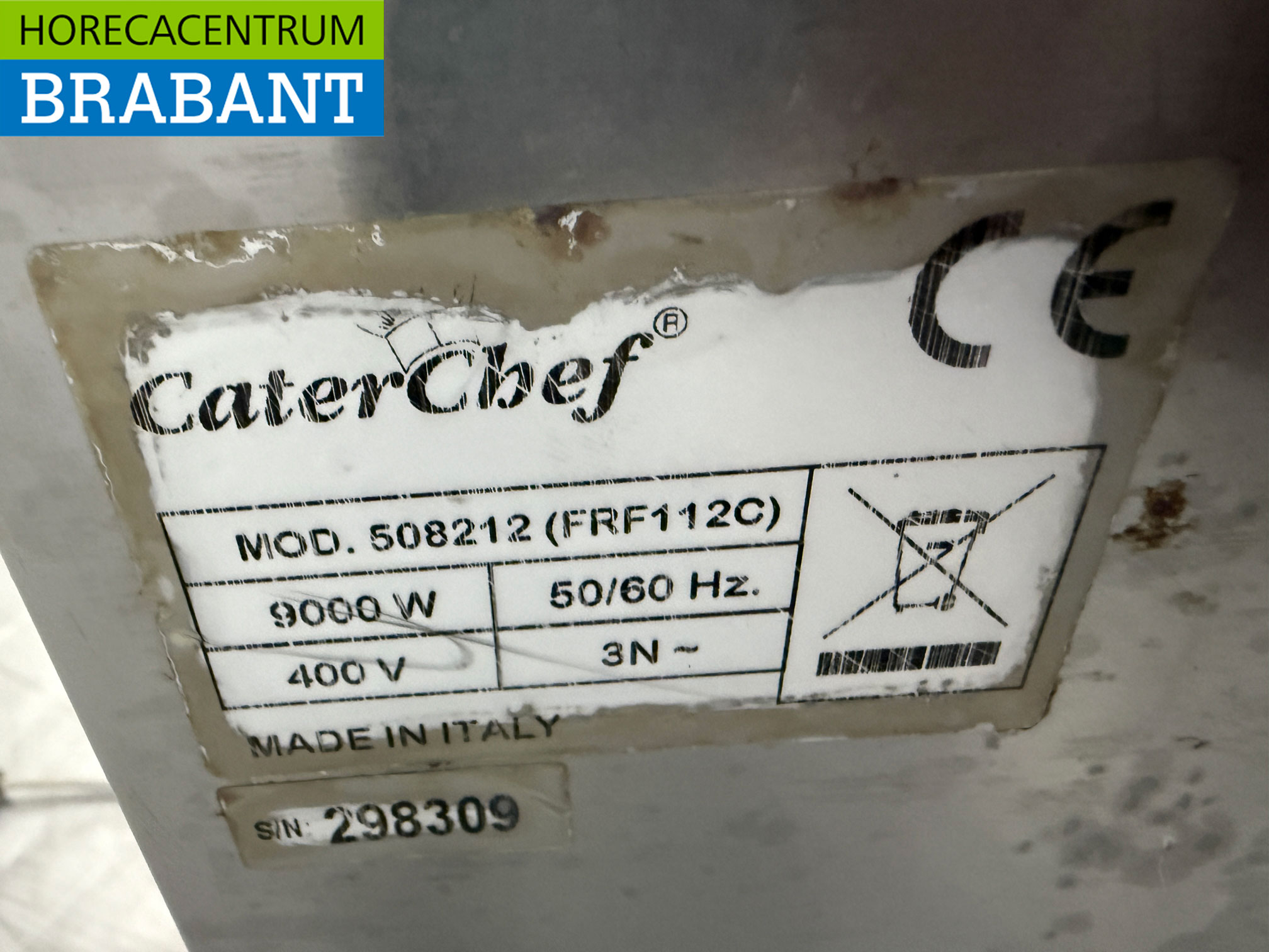 Friteuse en acier inoxydable 12 litres 400V Horeca – Image 6