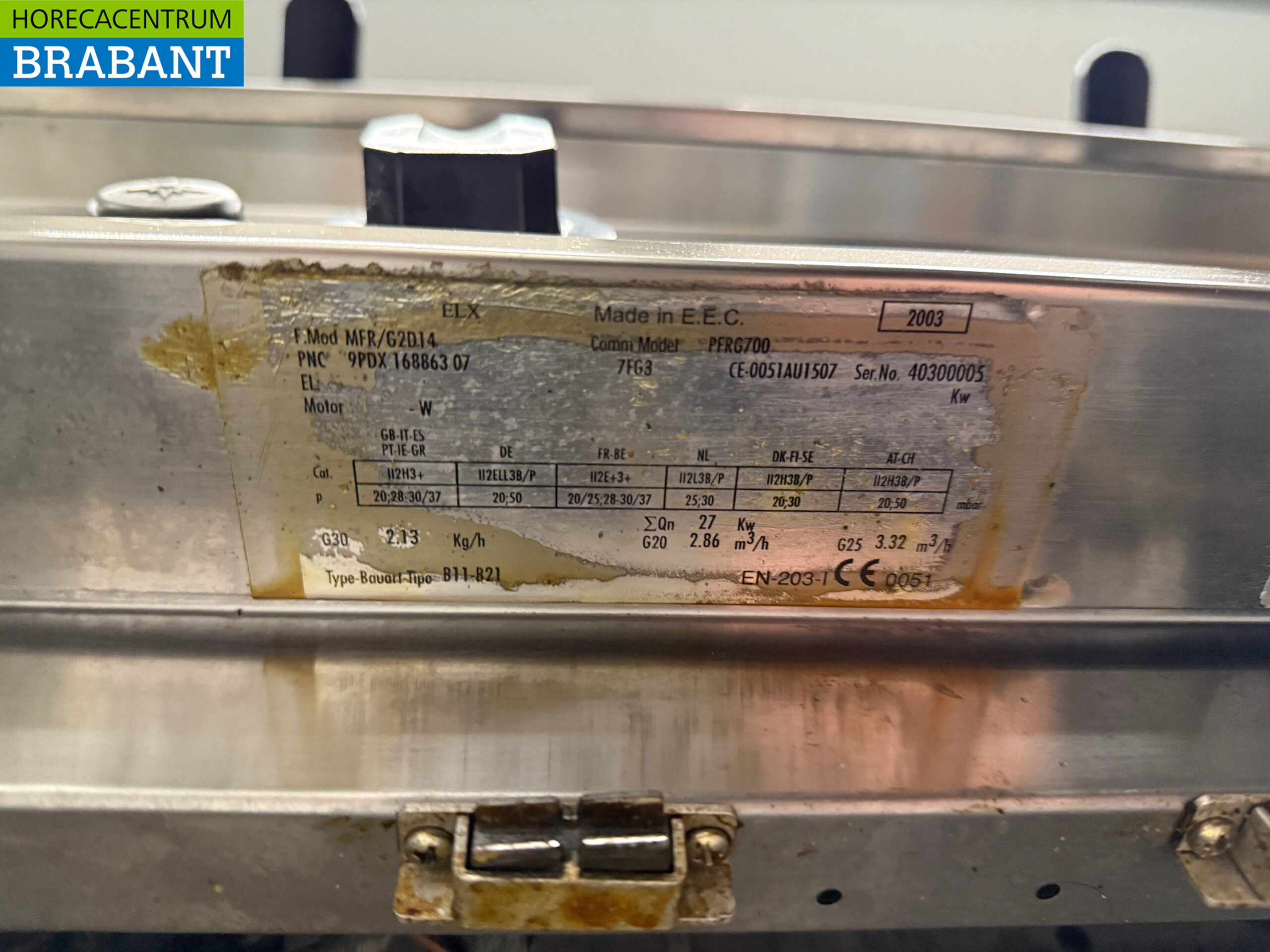 Friteuse double Zanussi en acier inoxydable 2 x 14 litres GAS Restauration – Image 7