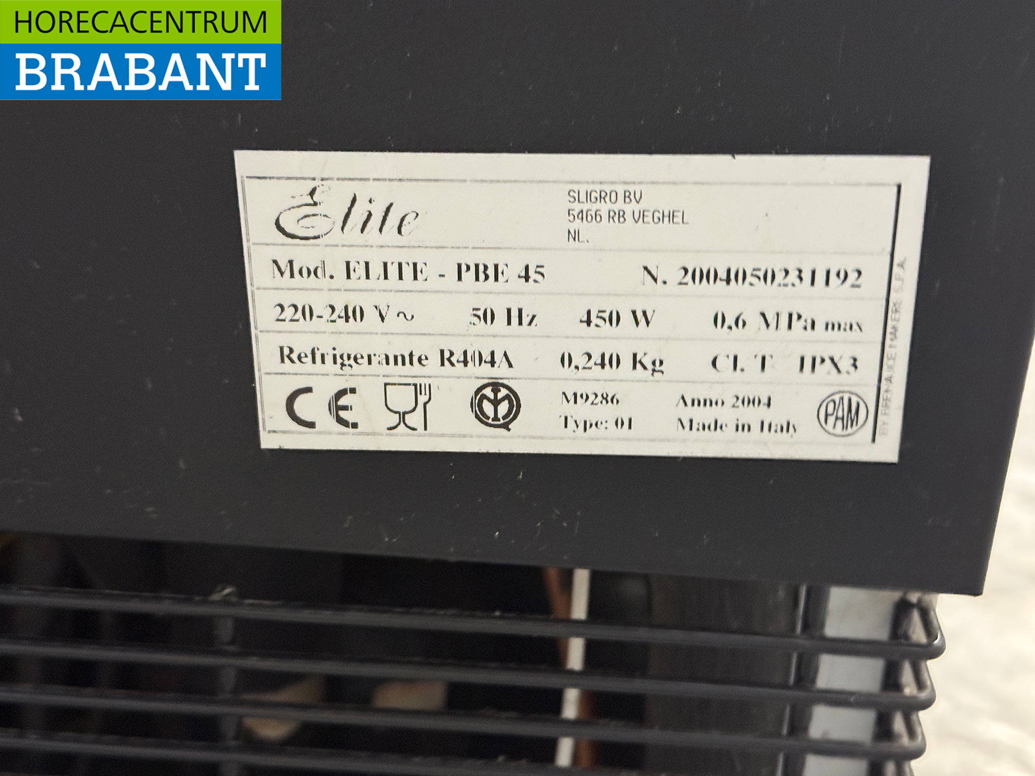 Machine à glaçons en acier inoxydable 45 kg/24h et soute 15 kg 230V Horeca – Image 5