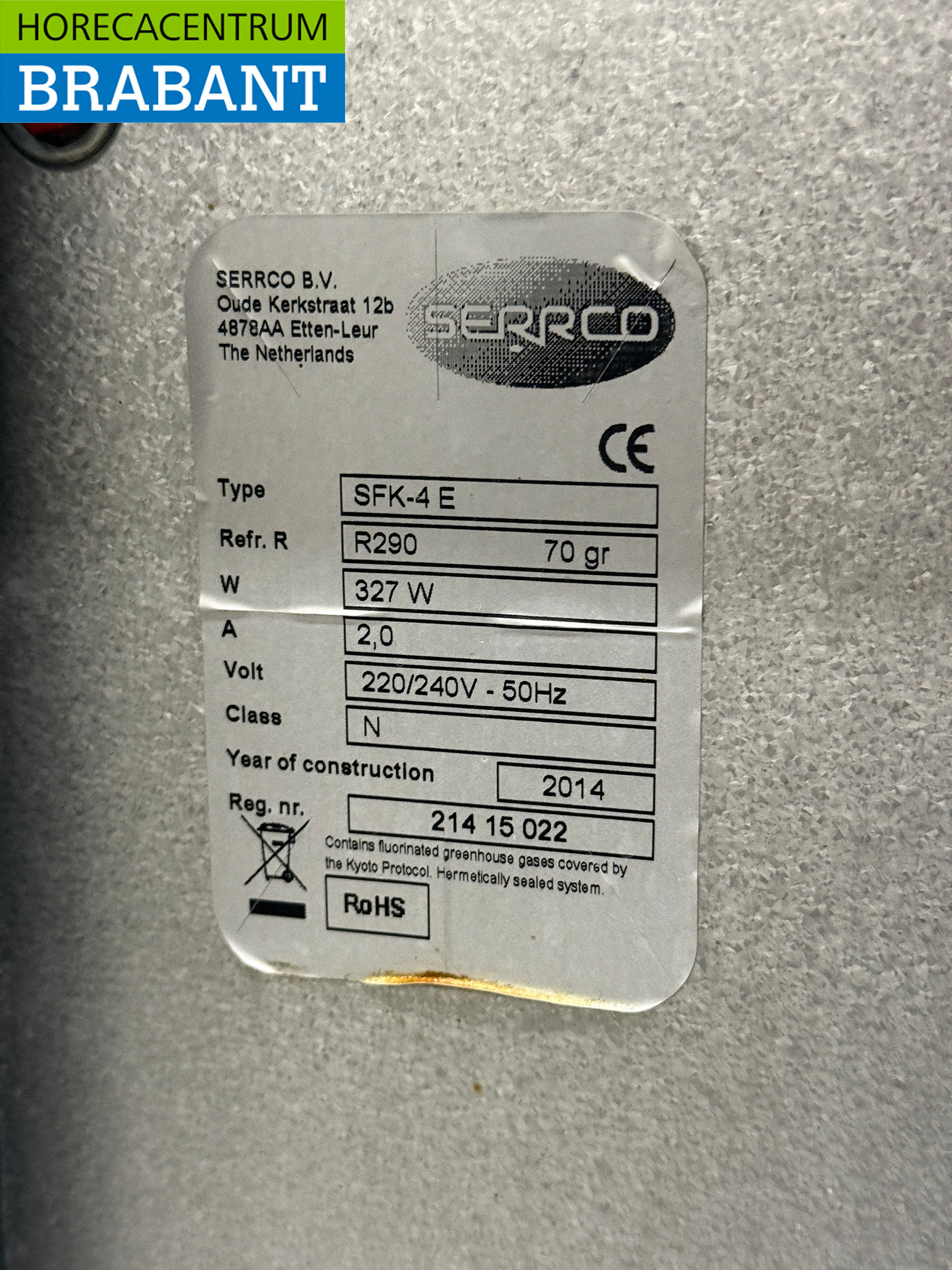 Serrco keg cooler 4 x 20 litres keg 88 cm 230V Horeca – Image 5