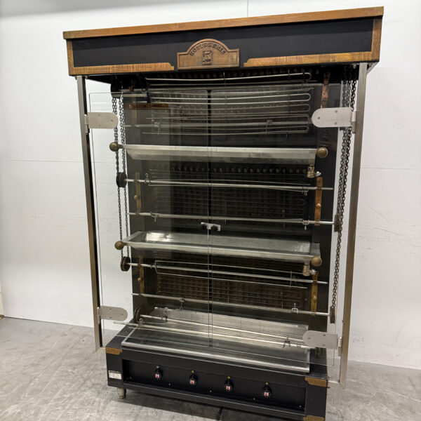 Ubert FF36 E Vertical Chicken Grill Grill 6 brochettes 400V Horeca