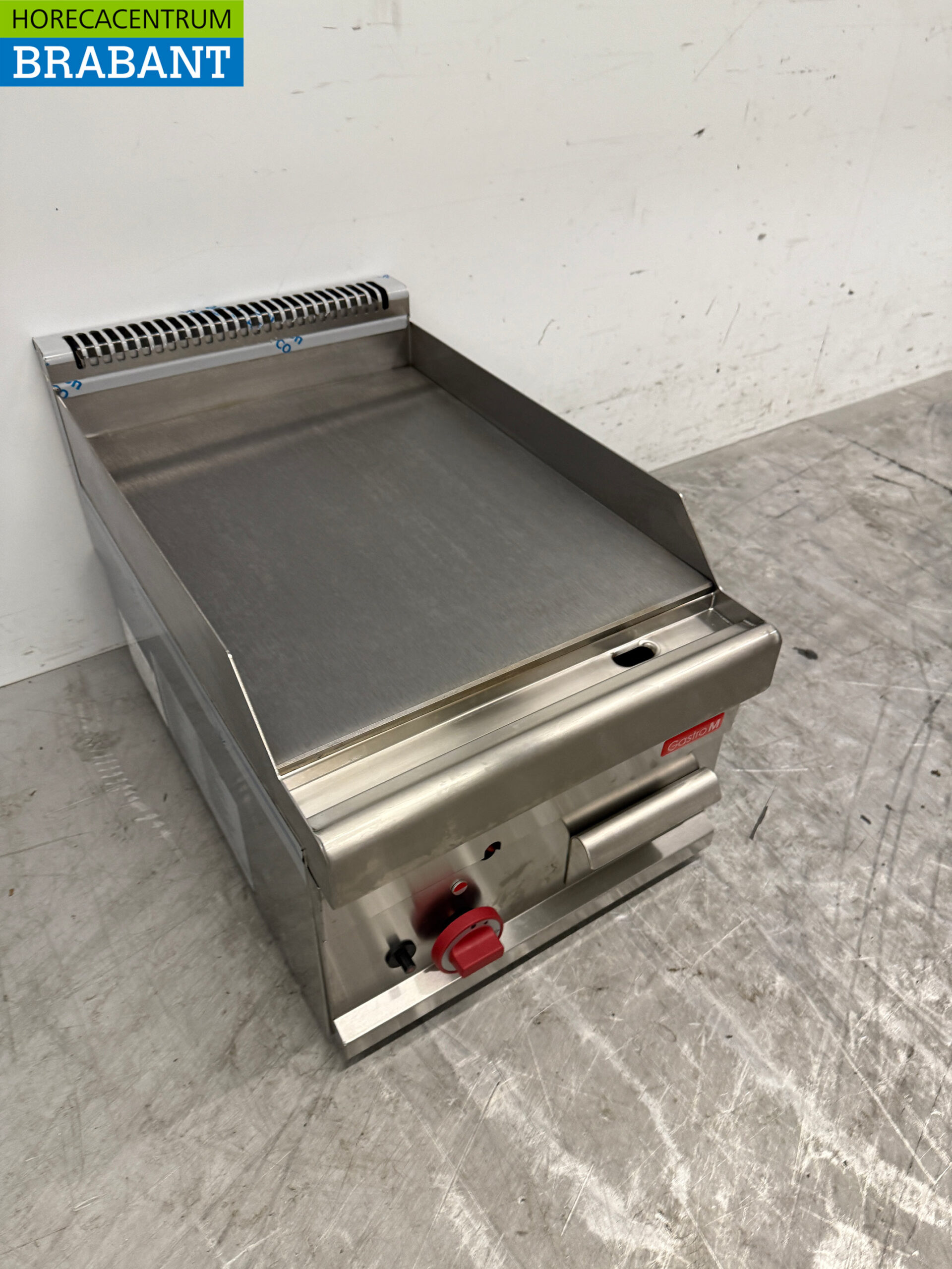 Plaque de gril Gastro M lisse en acier inoxydable Plaque de gril 40 cm GAS Horeca – Image 3