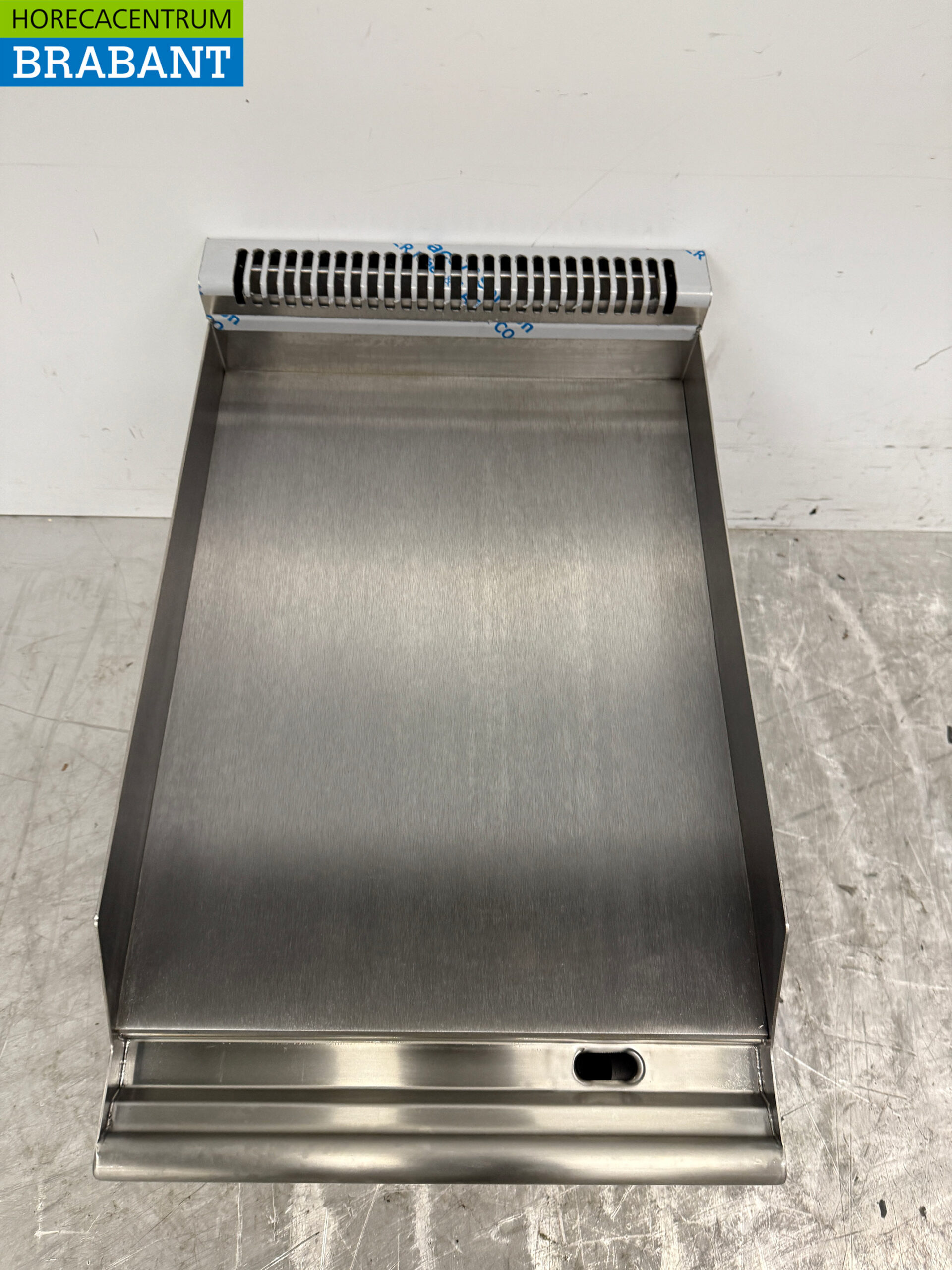 Plaque de gril Gastro M lisse en acier inoxydable Plaque de gril 40 cm GAS Horeca – Image 4