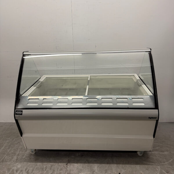 Mobile Combisteel Hawai scoop ice cream display case 16 bins 230V Horeca