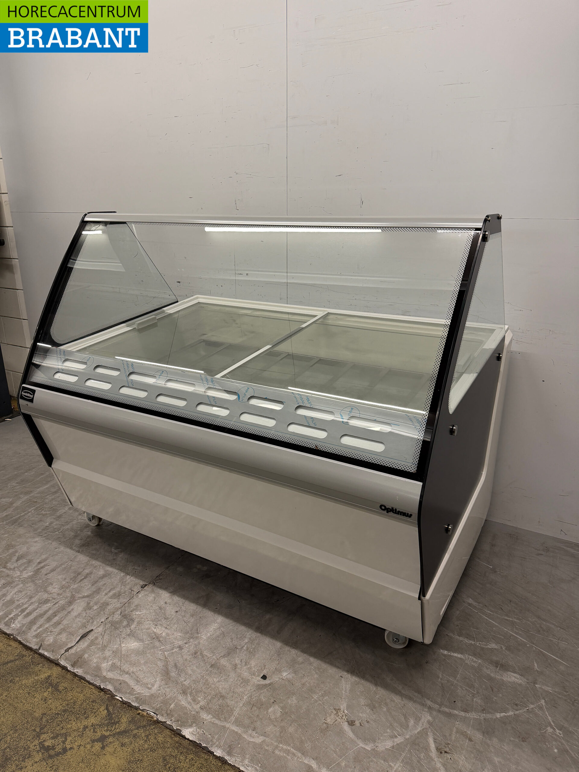 Mobile Combisteel Hawai scoop ice cream display case 16 bins 230V Horeca – Image 2