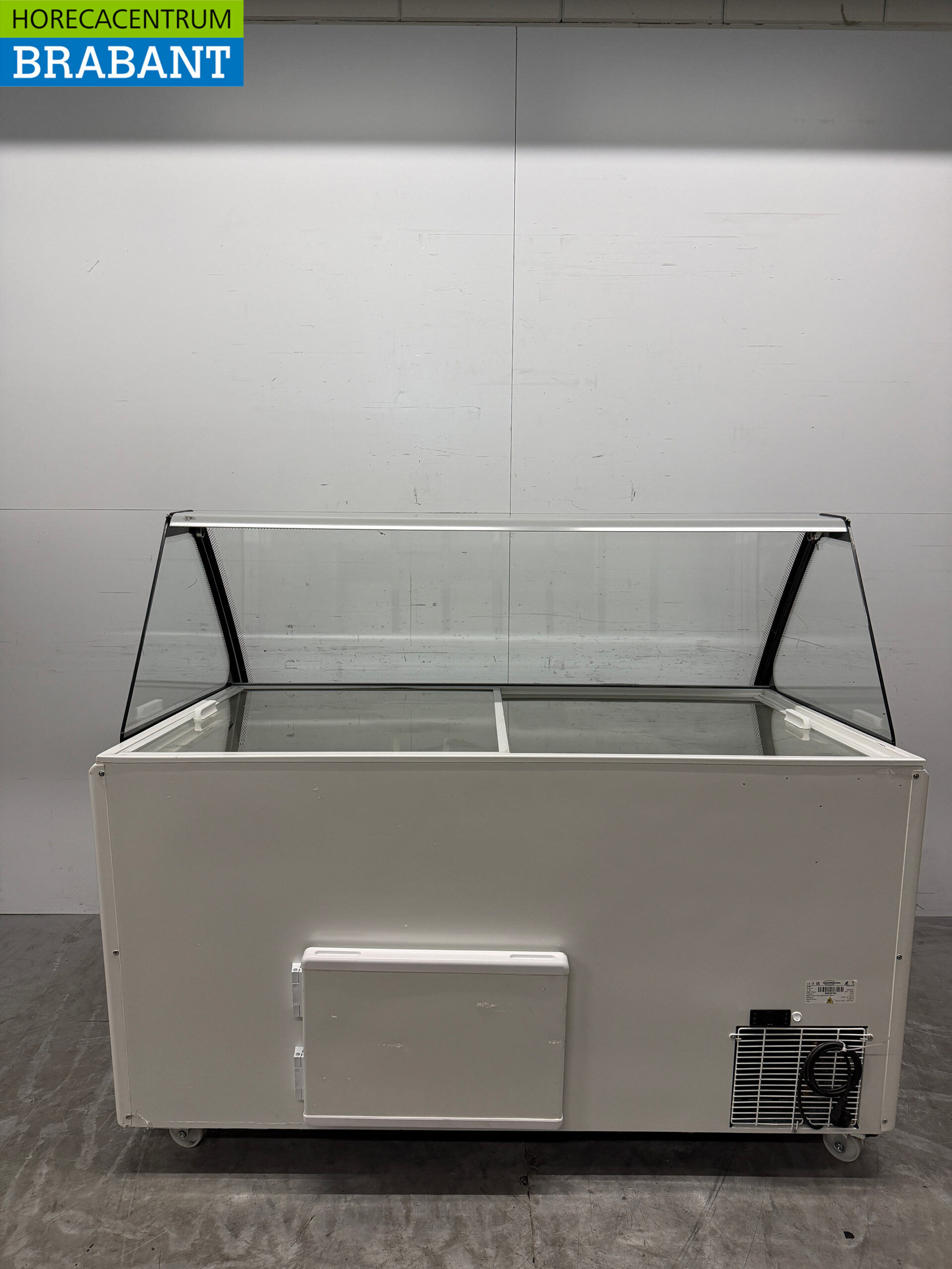 Mobile Combisteel Hawai scoop ice cream display case 16 bins 230V Horeca – Image 4