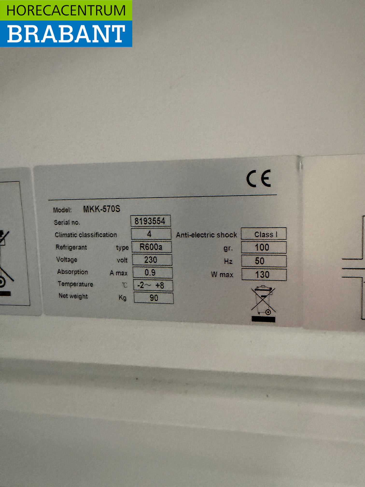 Réfrigérateur Maxxfrost en acier inoxydable 476 litres 230V Horeca – Image 5
