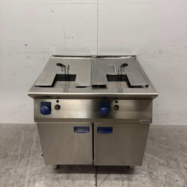 Friteuse double Electrolux en acier inoxydable 2 x 7 litres GAS Restauration