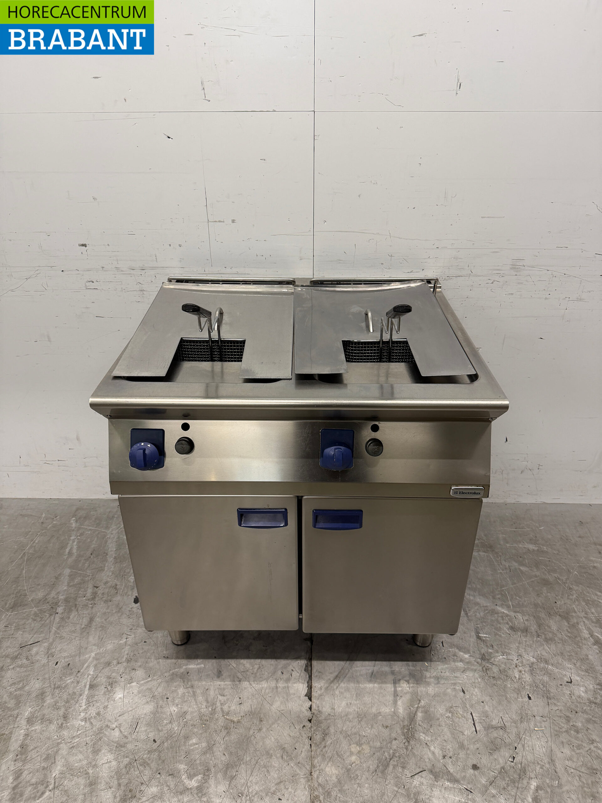 Friteuse double Electrolux en acier inoxydable 2 x 7 litres GAS Restauration