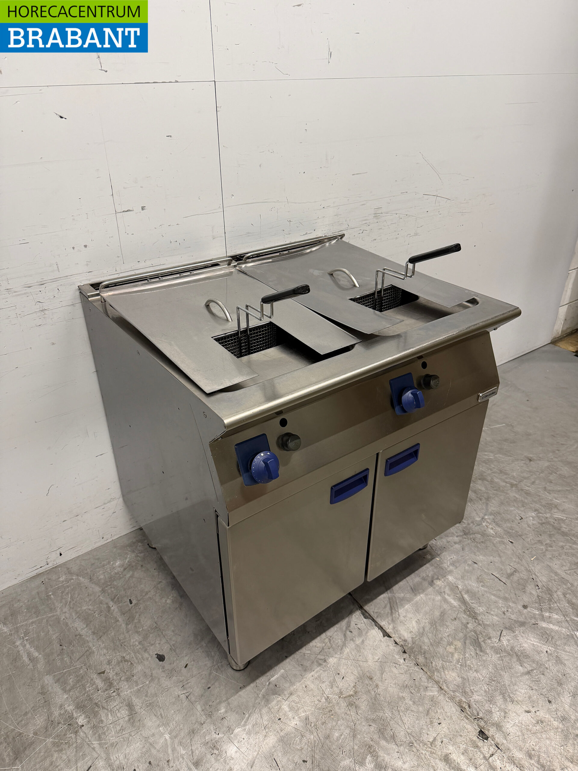 Friteuse double Electrolux en acier inoxydable 2 x 7 litres GAS Restauration – Image 3