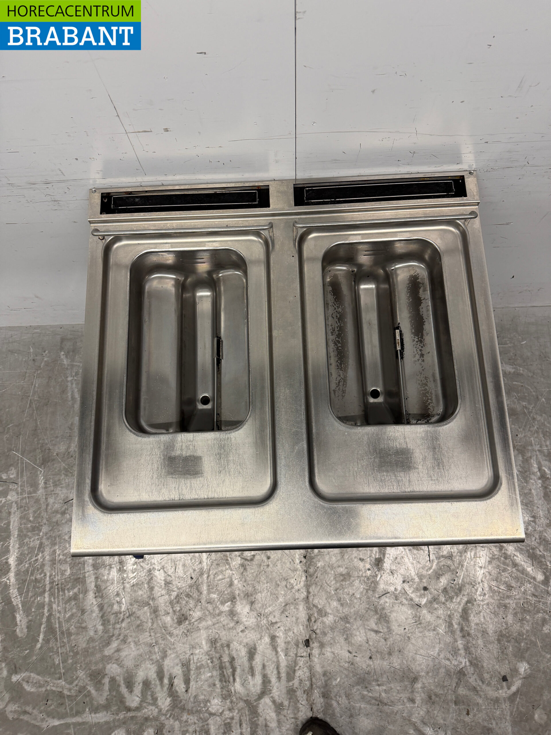 Friteuse double Electrolux en acier inoxydable 2 x 7 litres GAS Restauration – Image 5