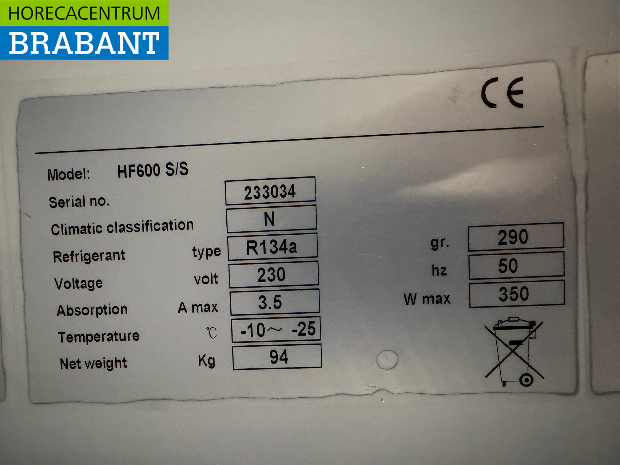 Congélateur Maxxfrost en acier inoxydable 570 litres 230V Horeca – Image 5