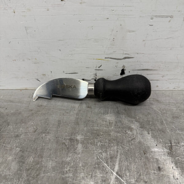 Couteau à fromage Boska en acier inoxydable Couteau à kerf 80 mm Horeca