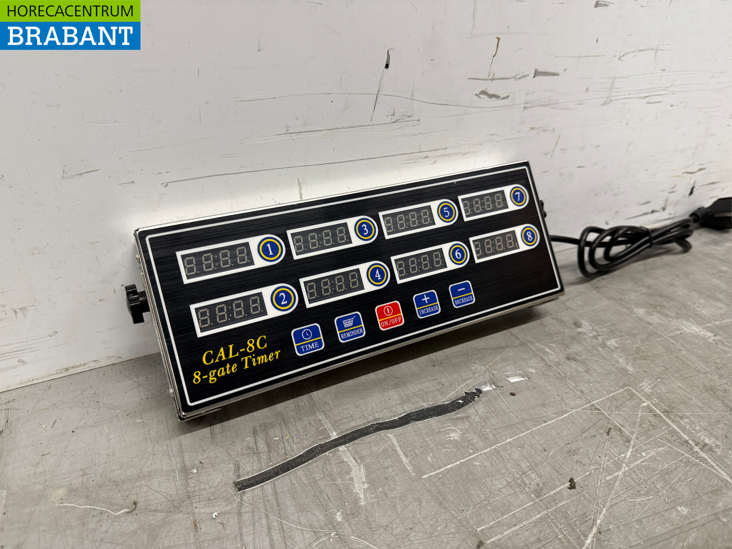 Minuterie de cuisson numérique en acier inoxydable 8 canaux 230V Restauration – Image 2