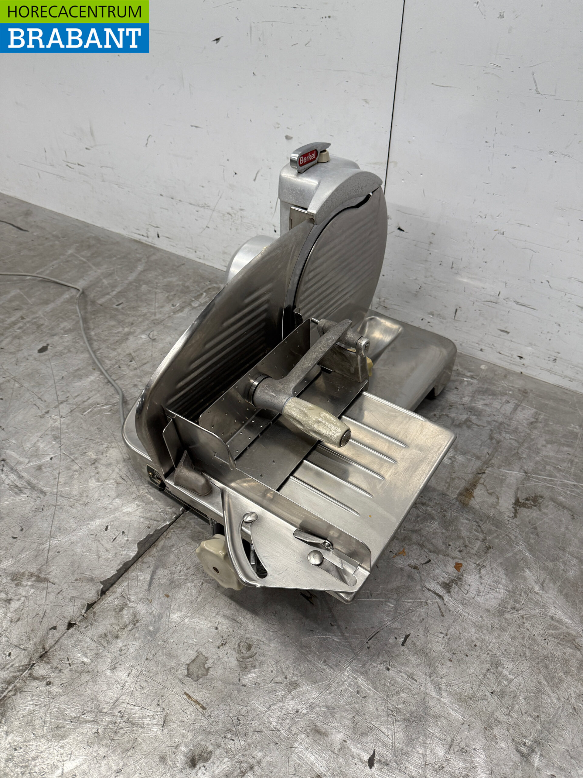 Trancheur de viande Berkel 834 en acier inoxydable Trancheur 230V Restauration Boucherie – Image 2