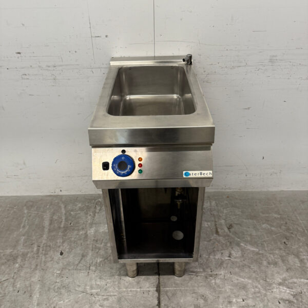 Bain Marie Catertech en acier inoxydable 1/1 + 1/3 GN 230V Horeca