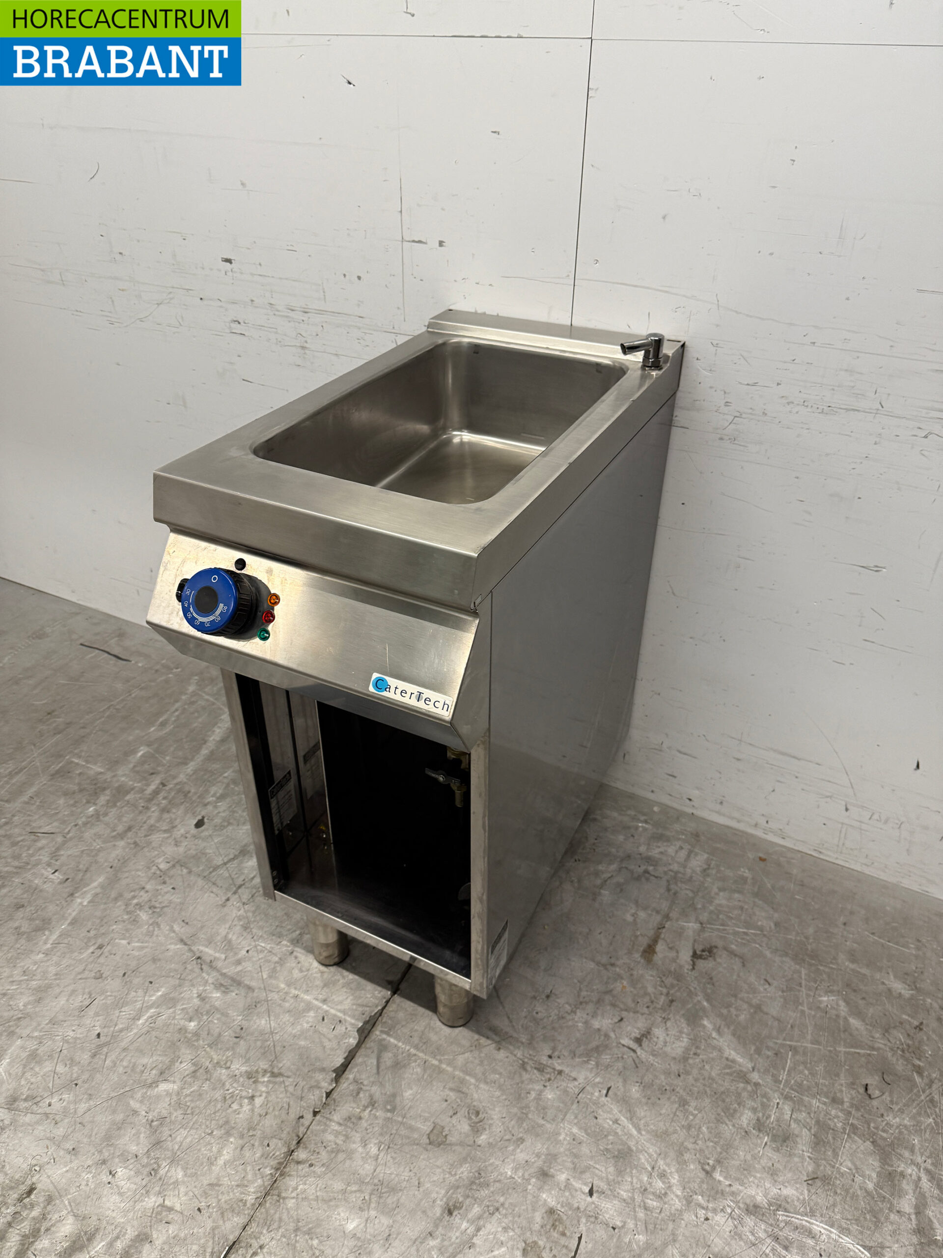 Bain Marie Catertech en acier inoxydable 1/1 + 1/3 GN 230V Horeca – Image 2