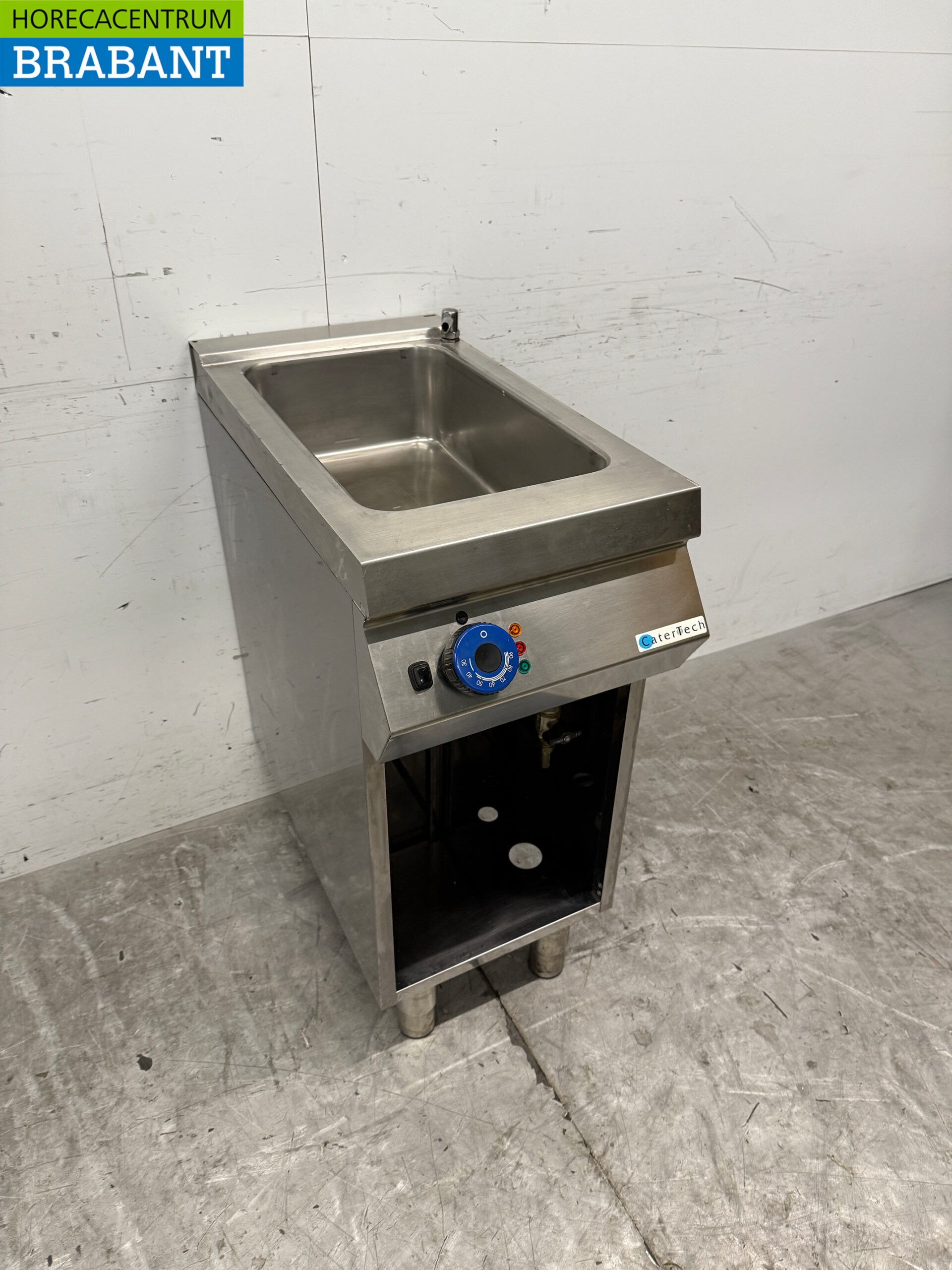 Bain Marie Catertech en acier inoxydable 1/1 + 1/3 GN 230V Horeca – Image 3