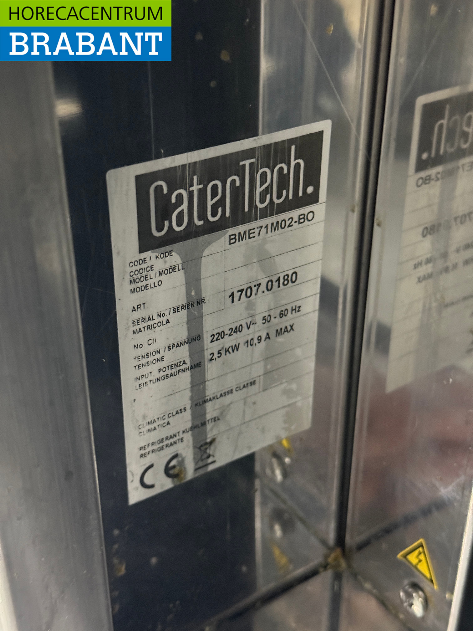 Bain Marie Catertech en acier inoxydable 1/1 + 1/3 GN 230V Horeca – Image 5