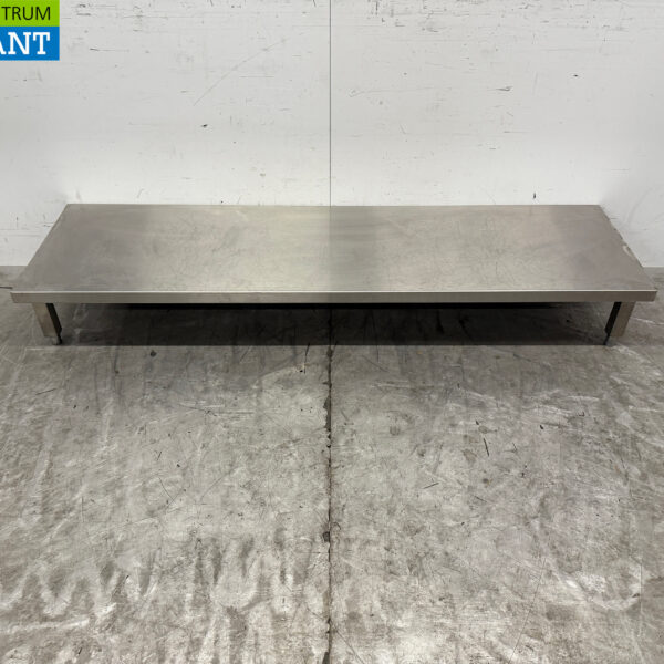 Pont d'étagère en acier inoxydable 176,5 x 49,5 x 24,5 cm Restauration