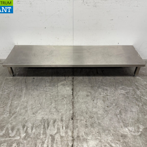Pont d'étagère en acier inoxydable 176,5 x 49,5 x 24,5 cm Restauration