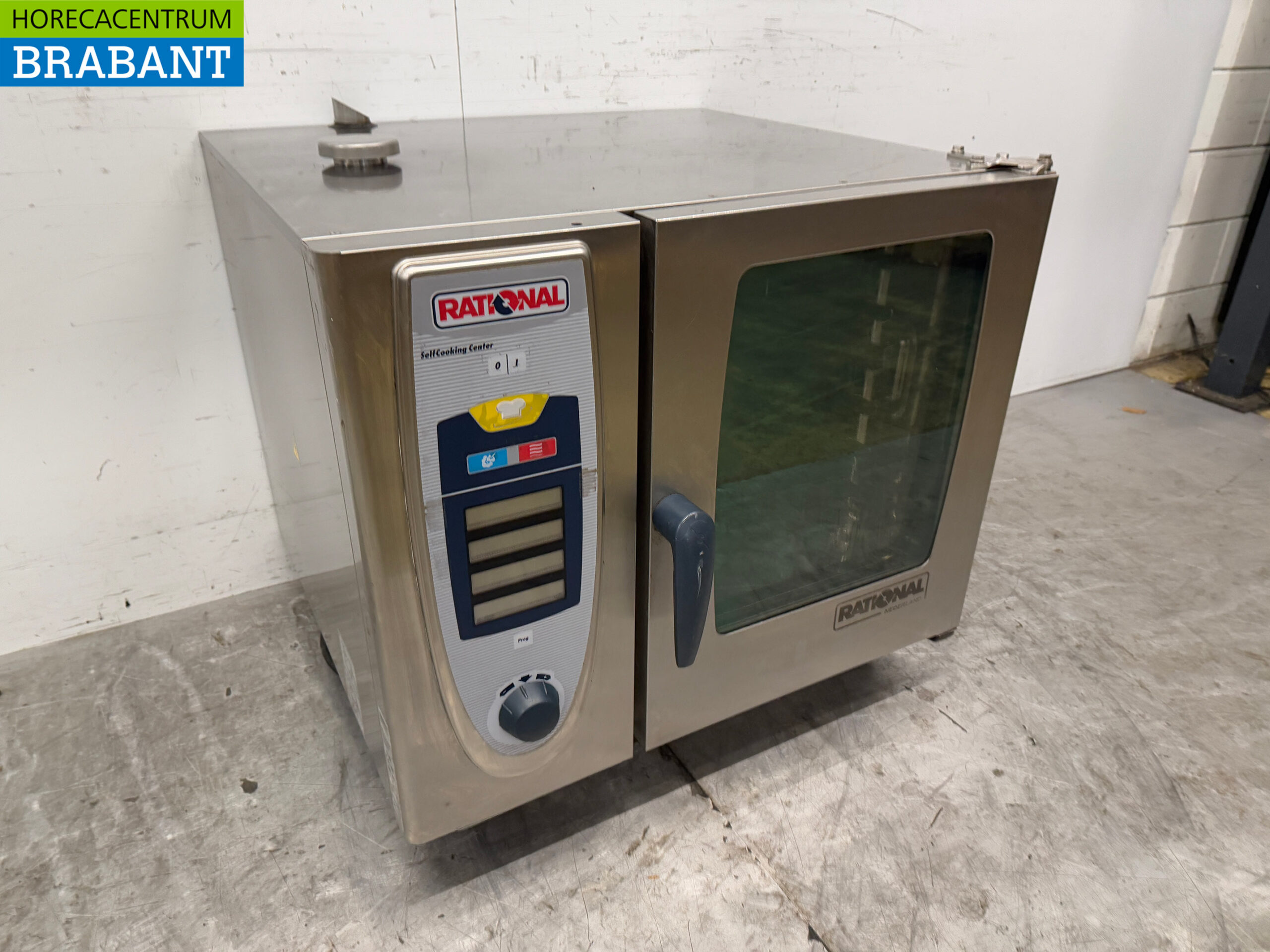 Acier inoxydable Rational SCC 61 SelfCookingCenter 6 x 1/1 GN Combisteamer 400V Horeca – Image 3