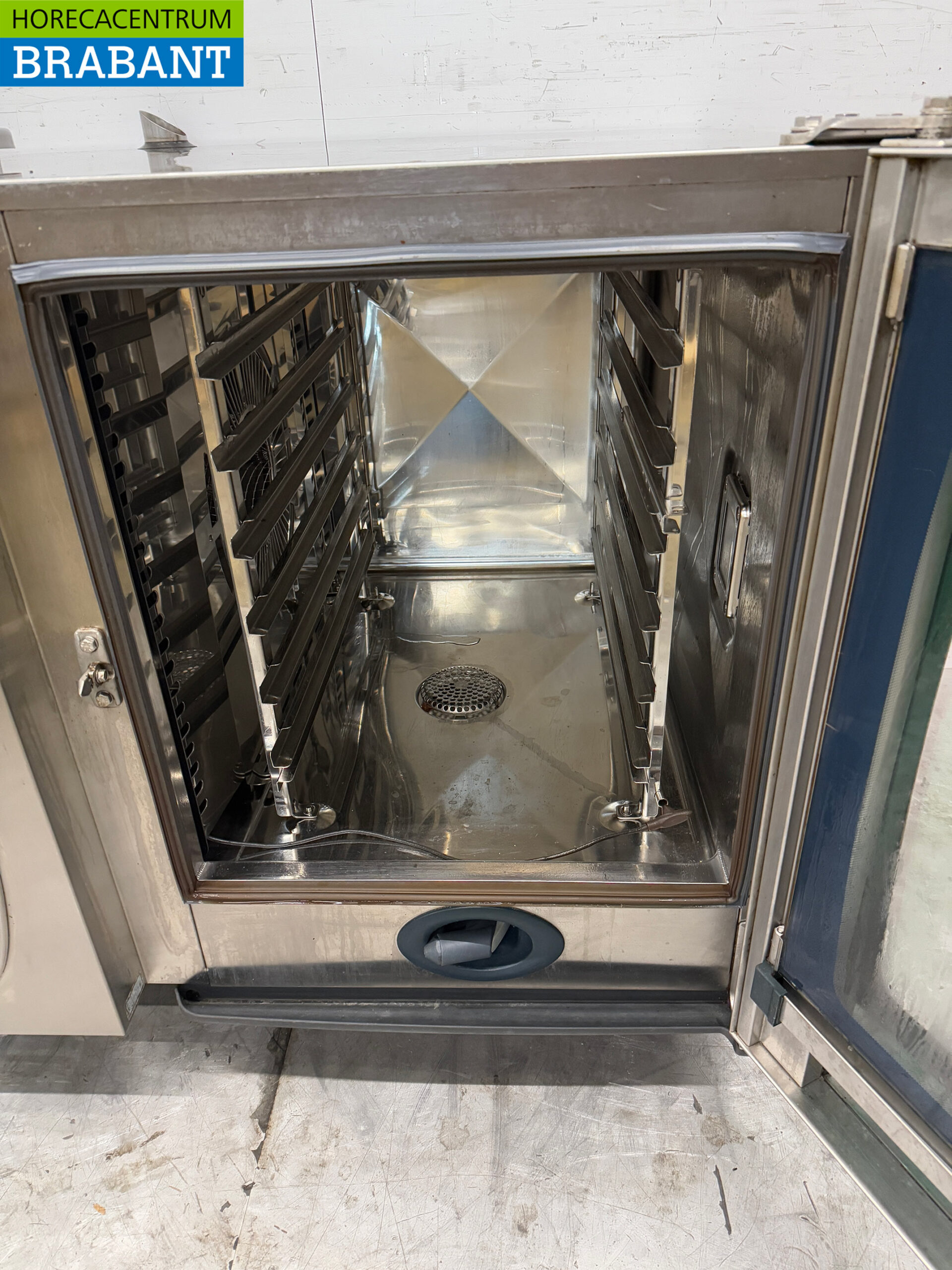 Acier inoxydable Rational SCC 61 SelfCookingCenter 6 x 1/1 GN Combisteamer 400V Horeca – Image 5