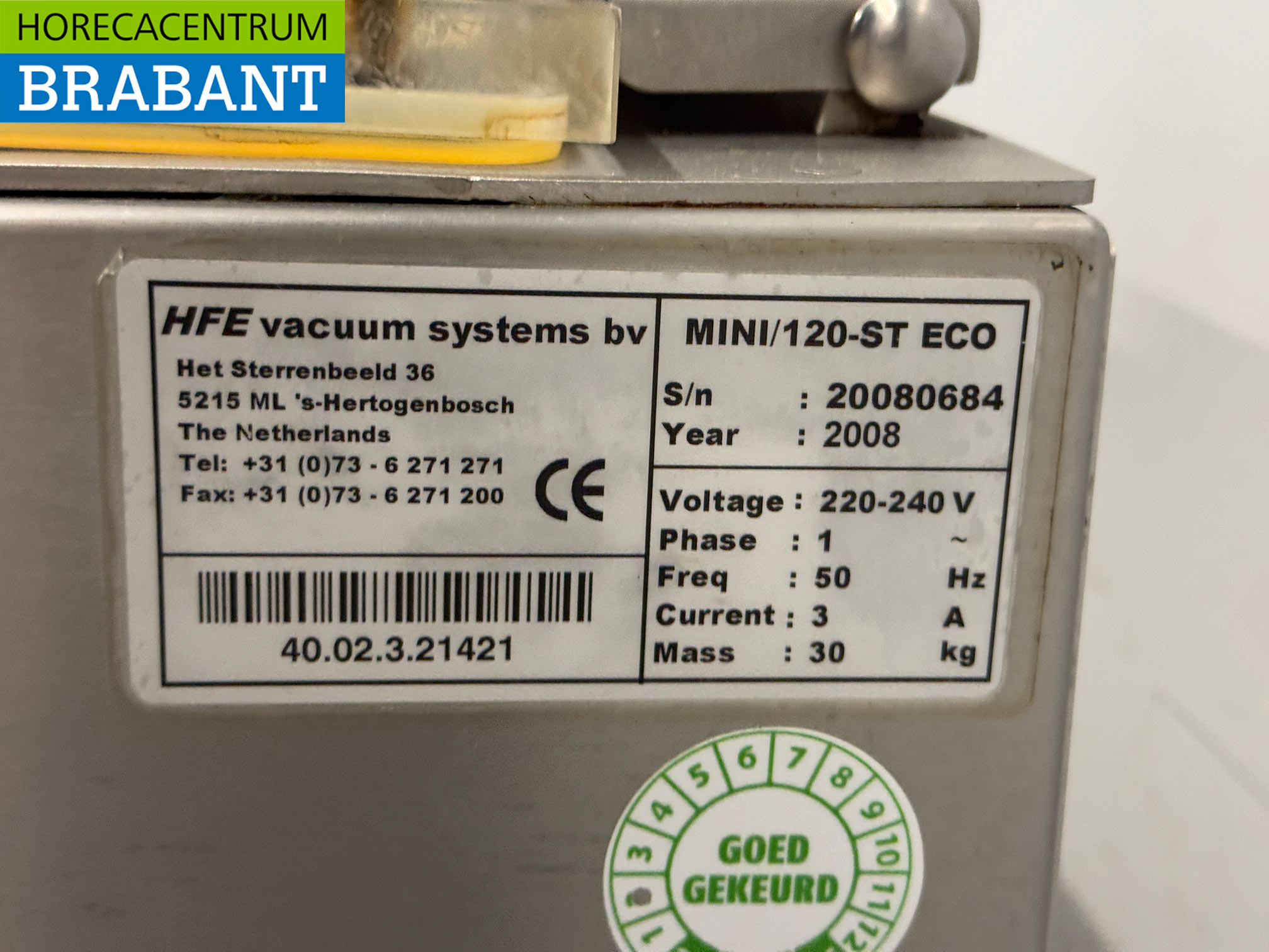 Aspirateur Henkovac MAXI 120-ST en acier inoxydable 230V Restauration – Image 7