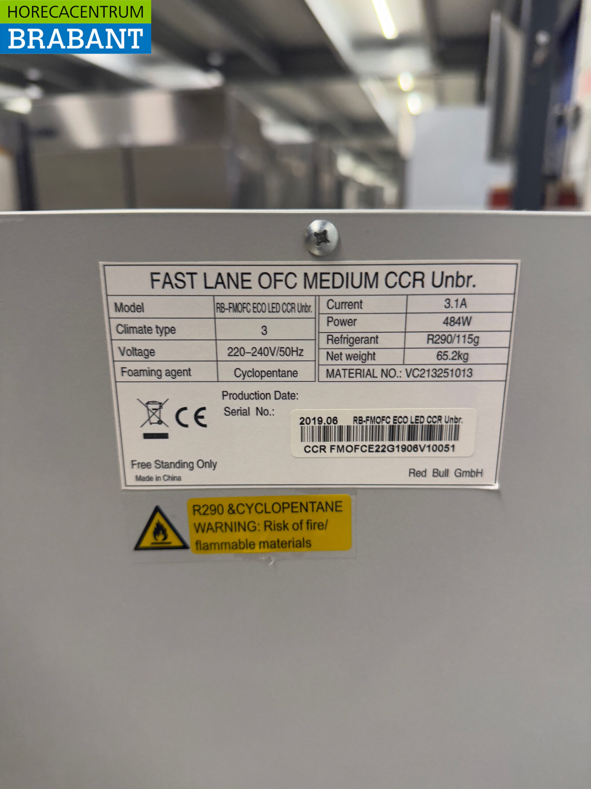 Fast lane OFC Refroidissement mural 60 cm 230V Horeca – Image 5