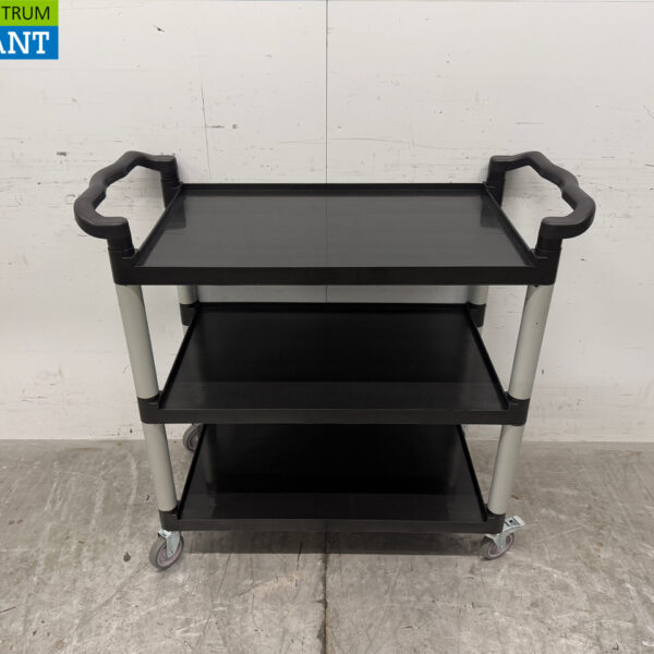 Vogue Plastic Serving trolley 3 étages 96 cm Horeca