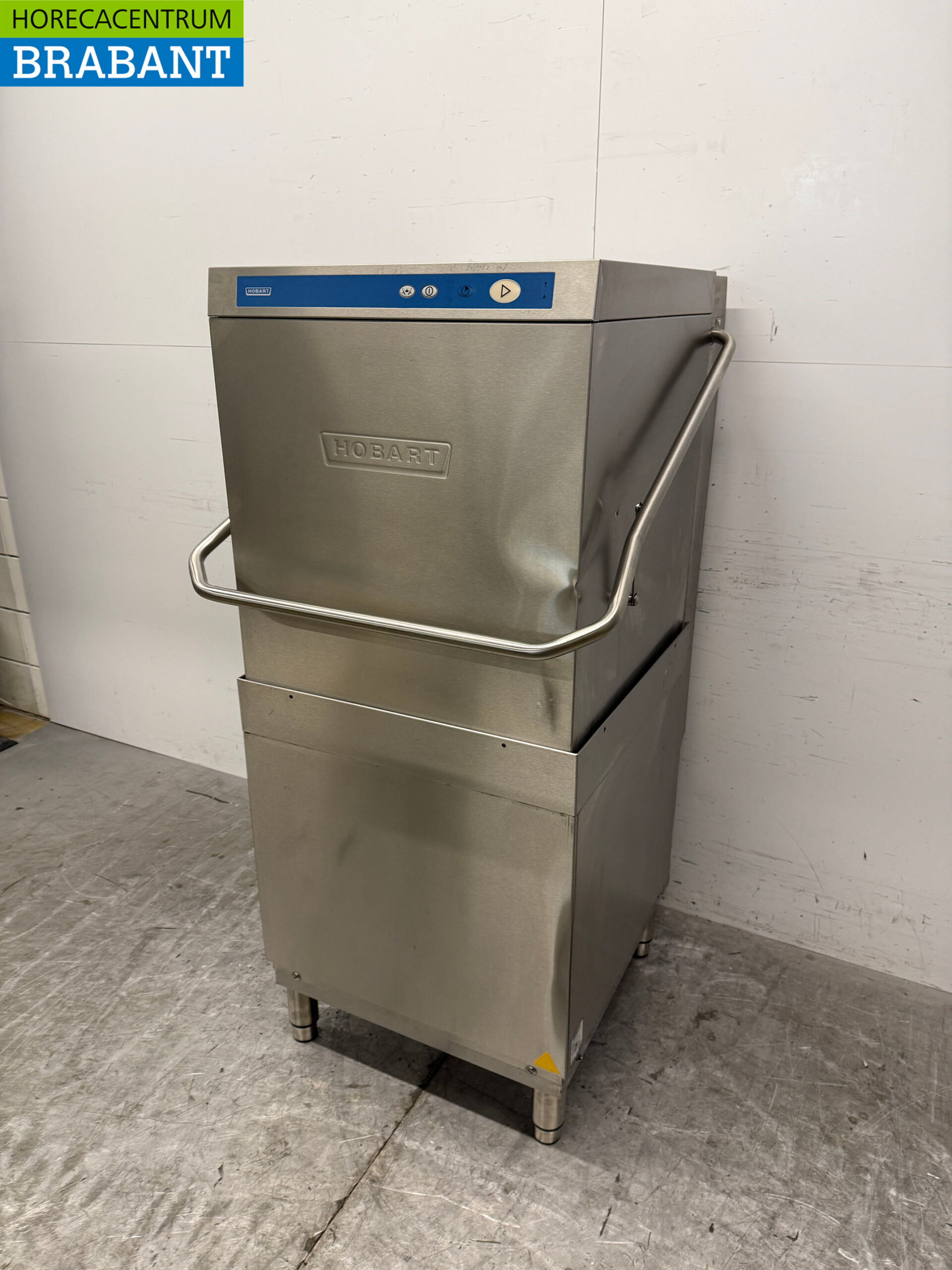 Lave-vaisselle Hobart en acier inoxydable avec pompe de vidange 400V Horeca – Image 2