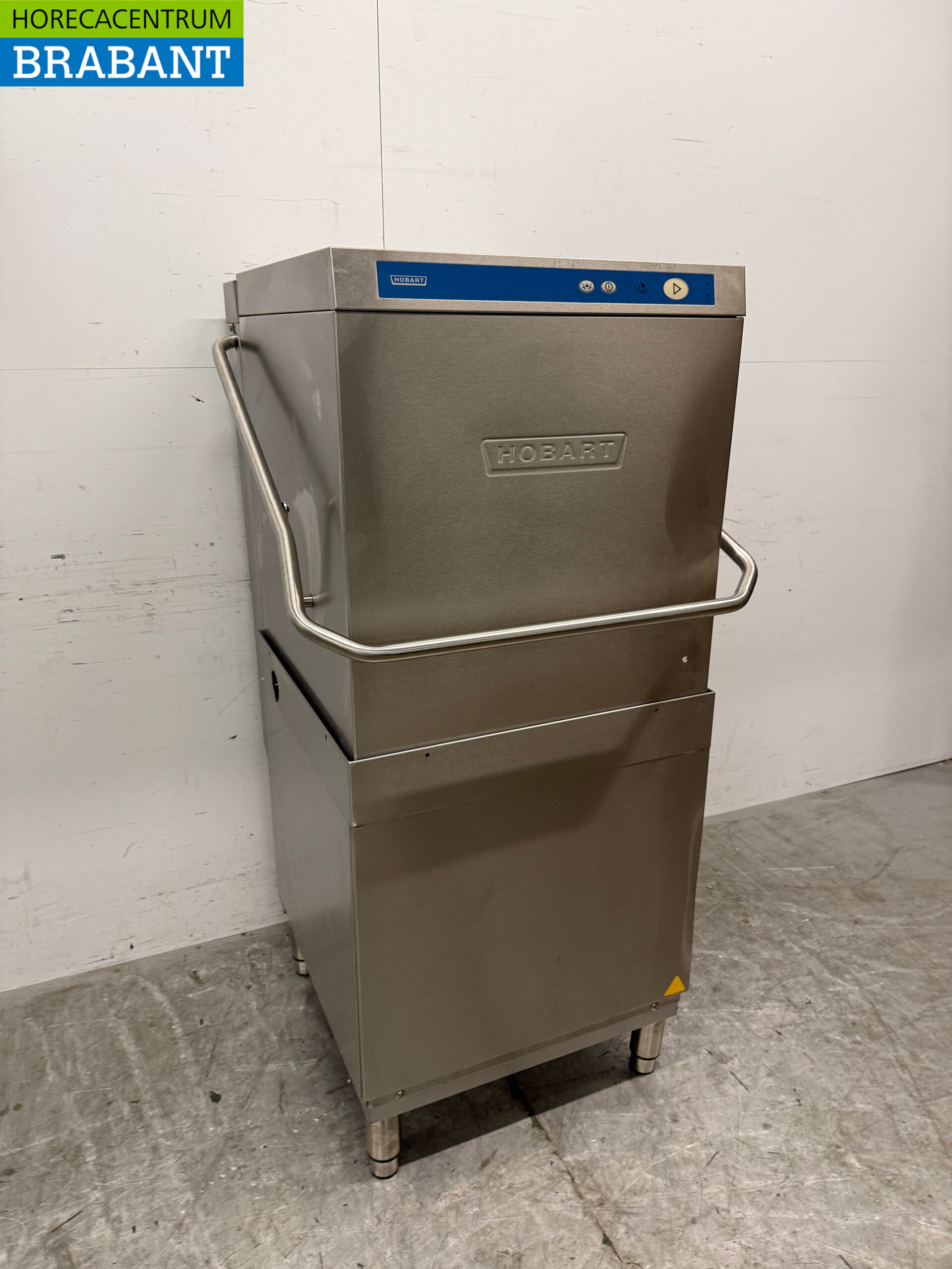 Lave-vaisselle Hobart en acier inoxydable avec pompe de vidange 400V Horeca – Image 3