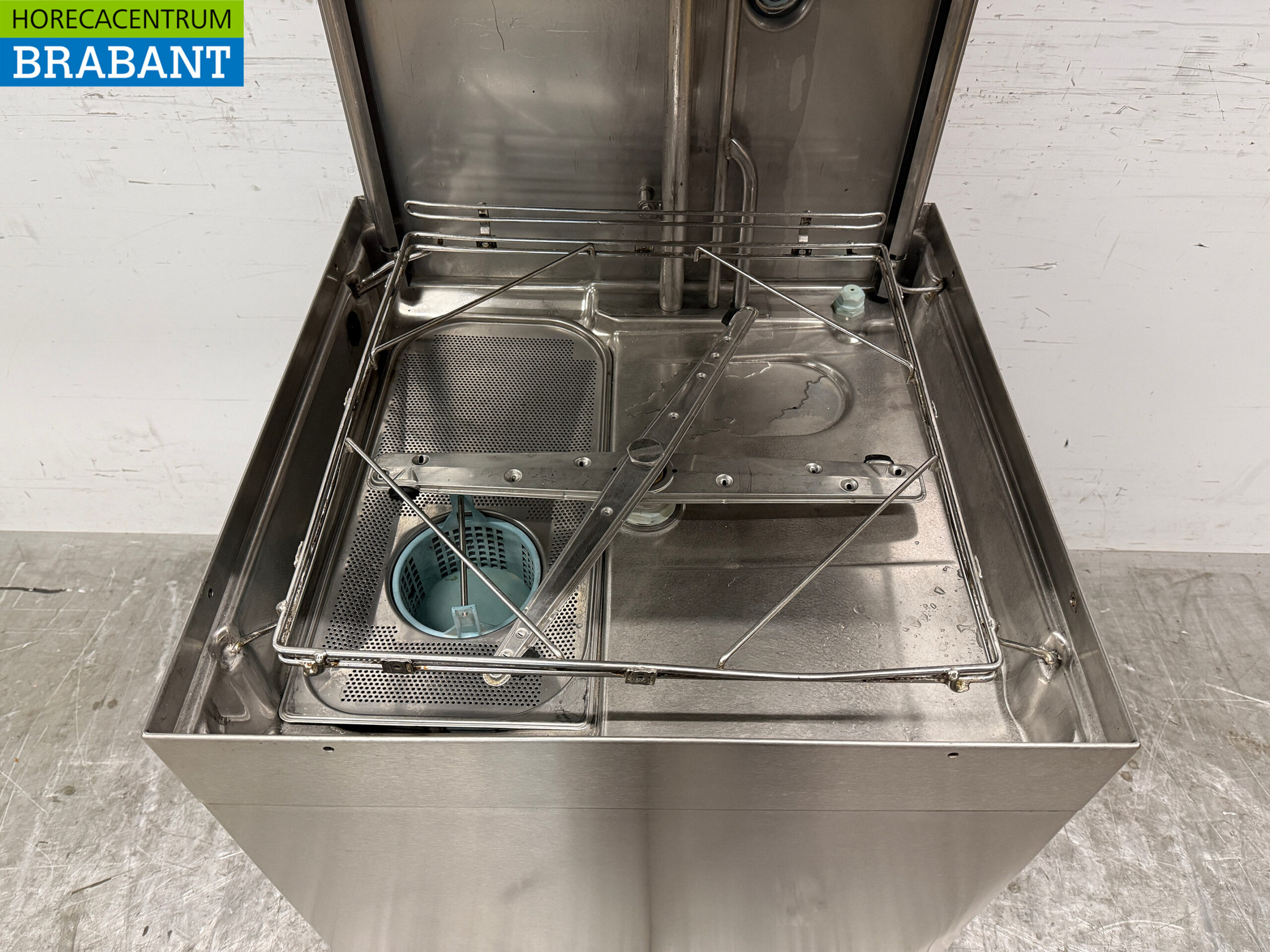 Lave-vaisselle Hobart en acier inoxydable avec pompe de vidange 400V Horeca – Image 4