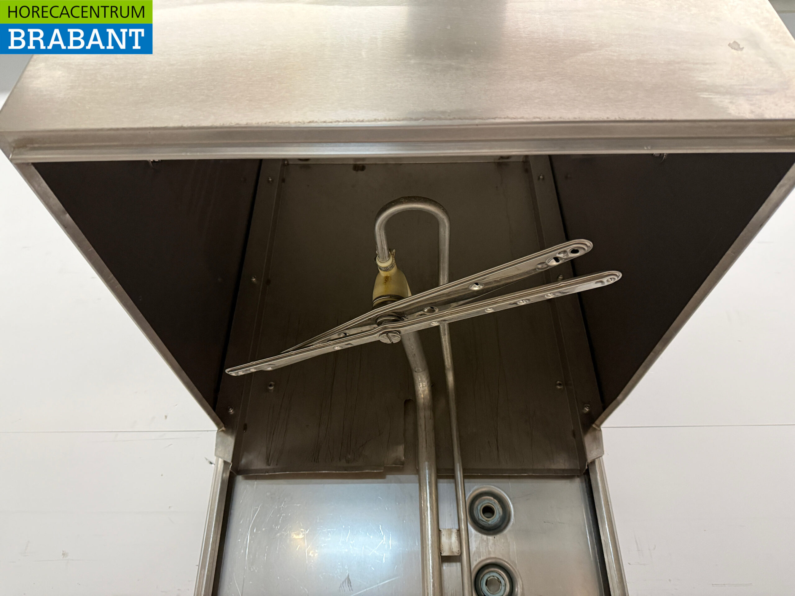 Lave-vaisselle Hobart en acier inoxydable avec pompe de vidange 400V Horeca – Image 5