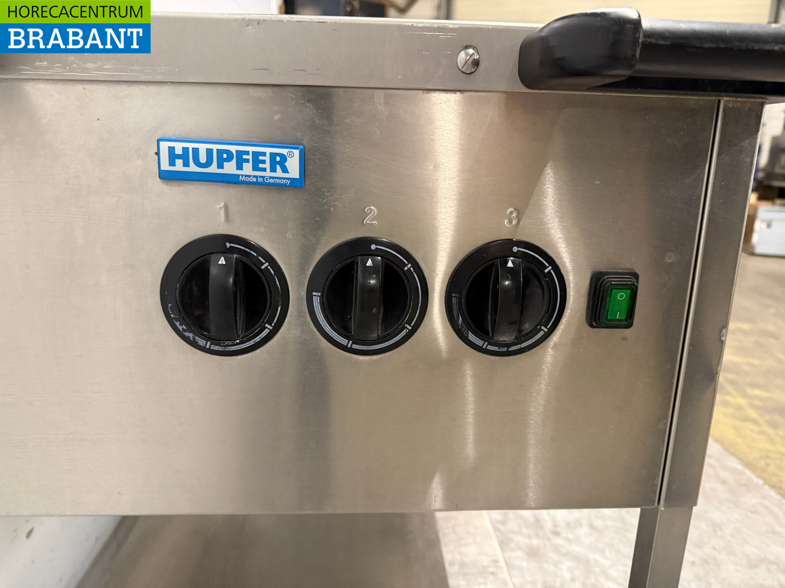 Hupfer Bain Marie en acier inoxydable Cart 3 x 1/1 GN 230V Horeca – Image 5