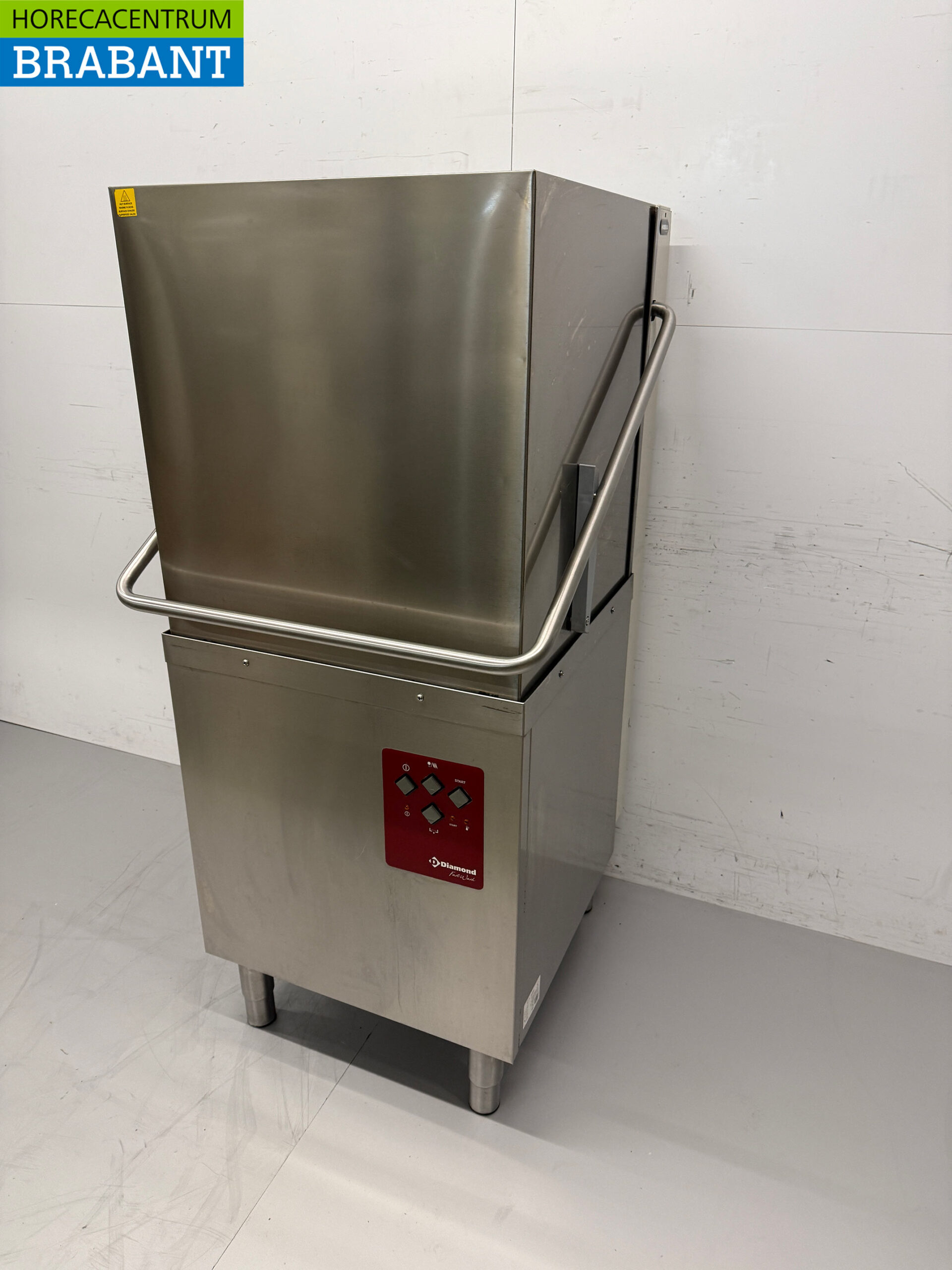 Lave-vaisselle à glissière en acier inoxydable 400V Restauration – Image 2