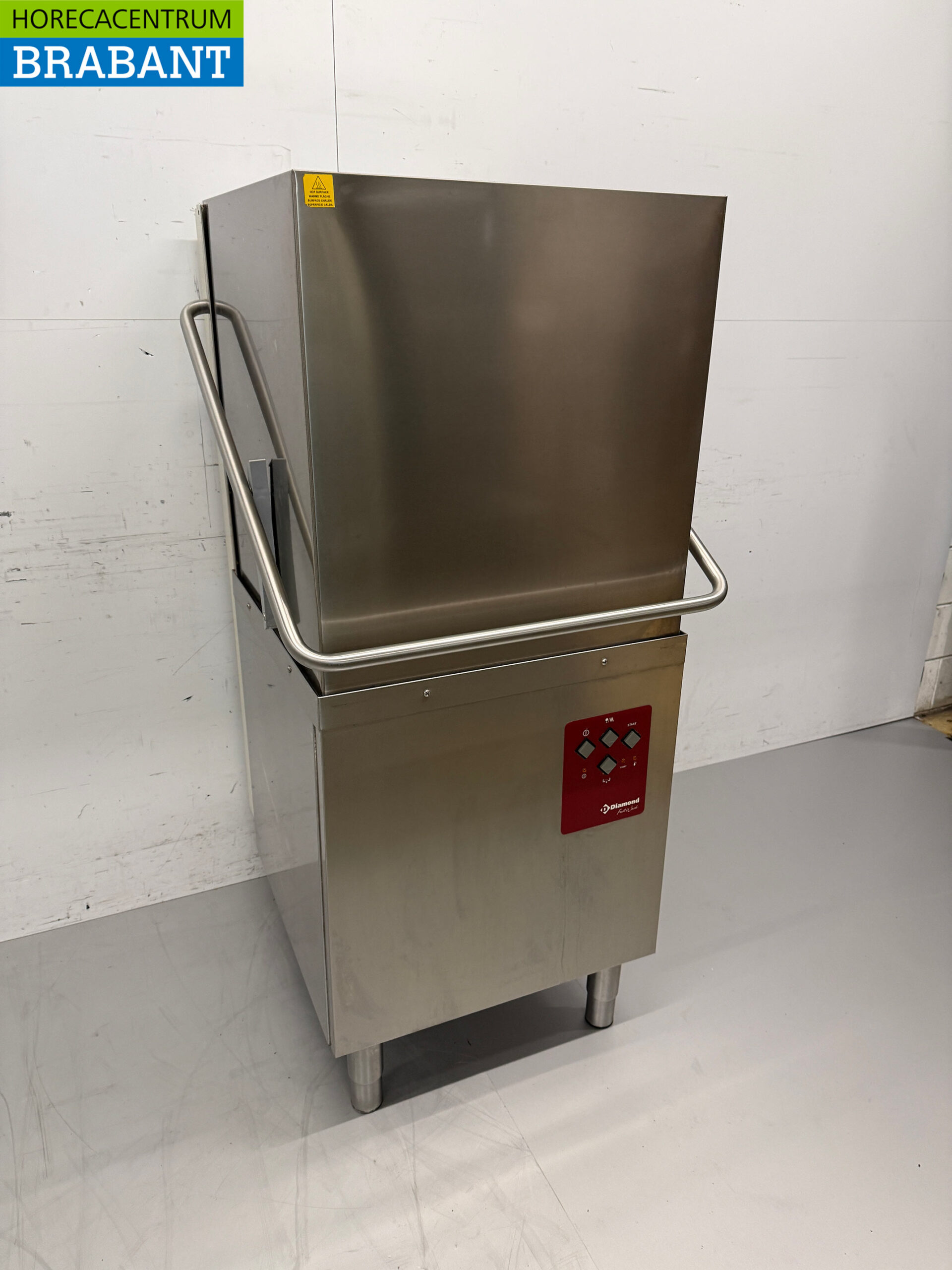 Lave-vaisselle à glissière en acier inoxydable 400V Restauration – Image 3