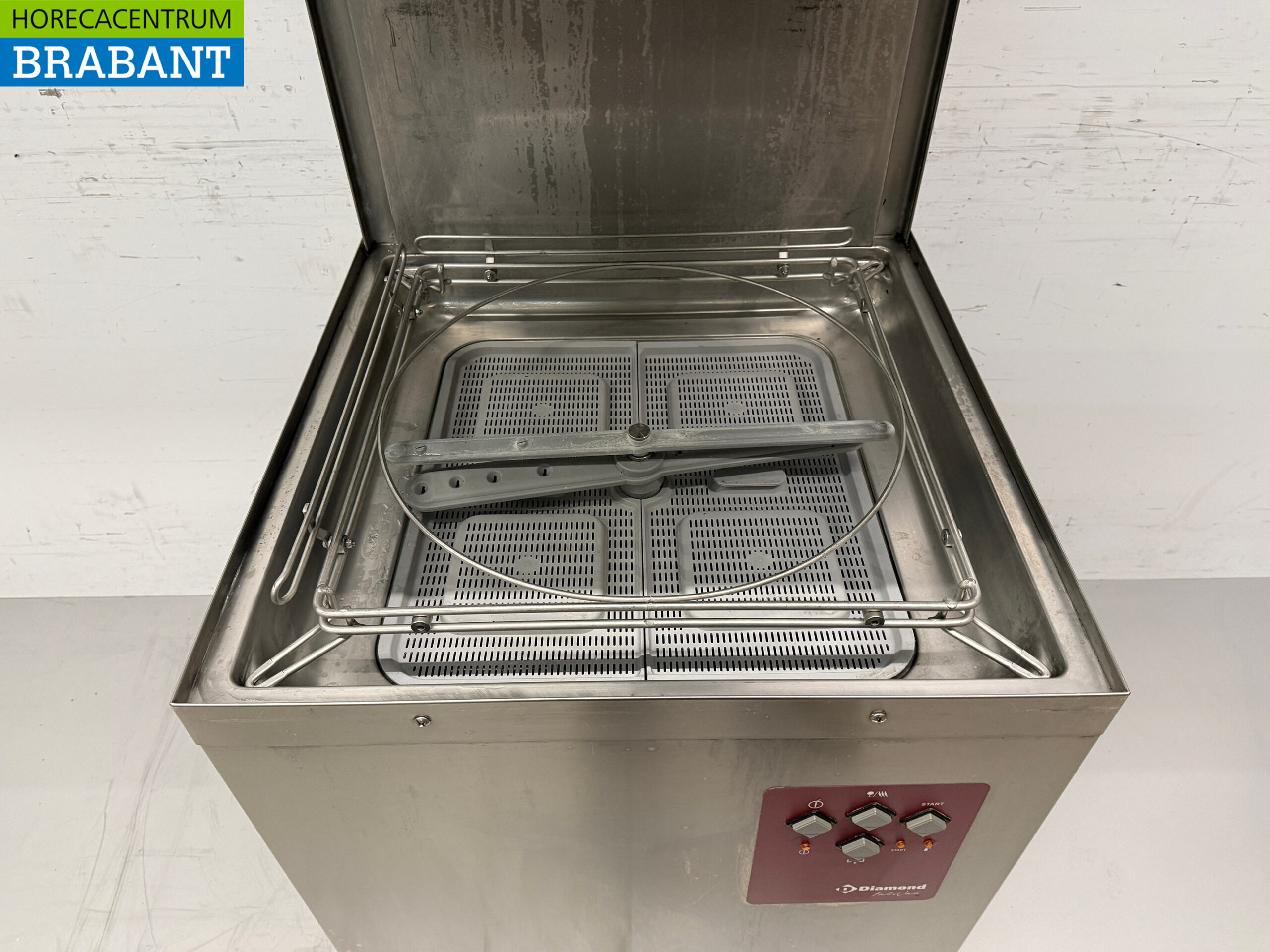 Lave-vaisselle à glissière en acier inoxydable 400V Restauration – Image 4